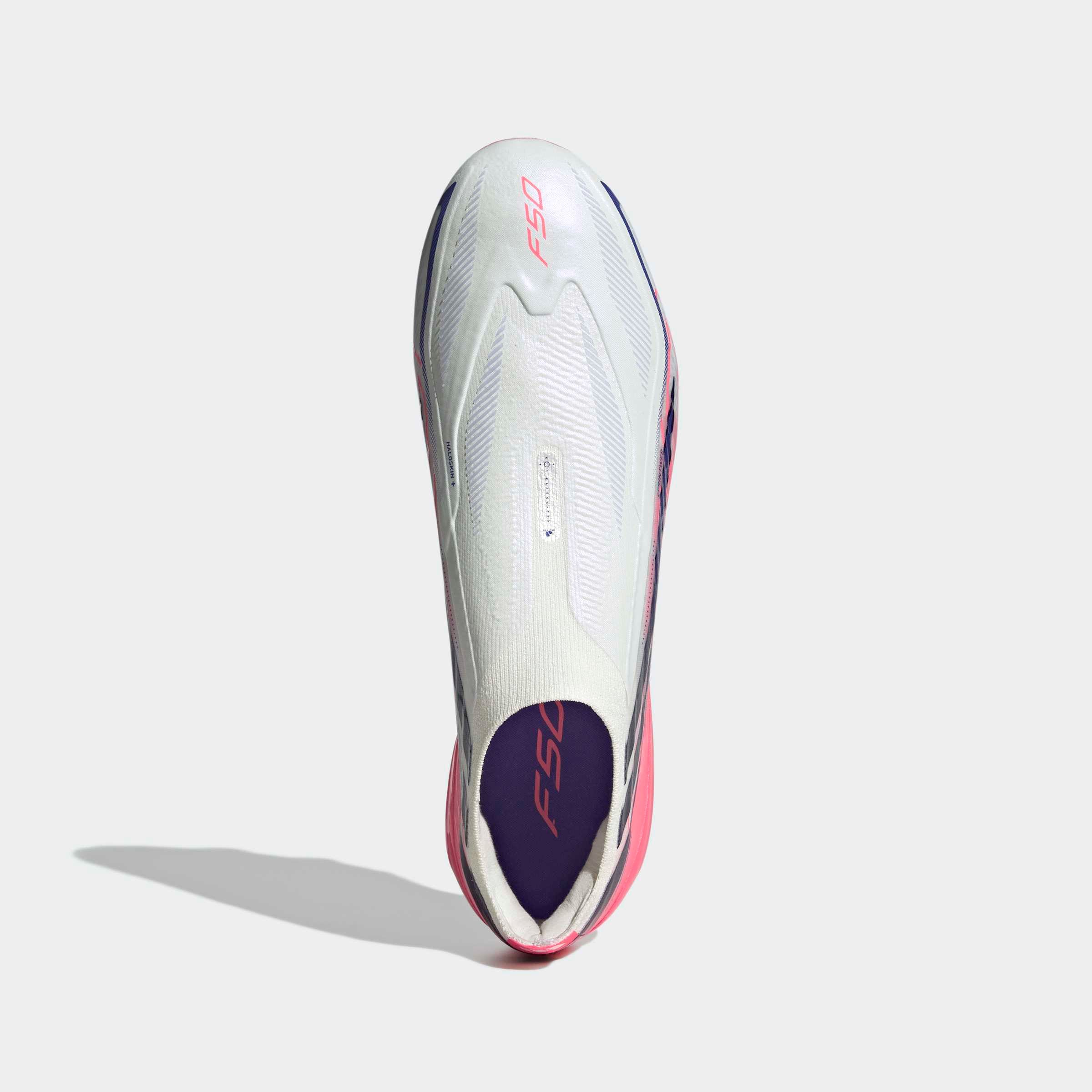 adidas Performance Fußballschuh »F50 HYPERFAST PRO , FESTE BÖDEN, SCHNÜRLOS«  Außensohle für Rasen und feste Böden