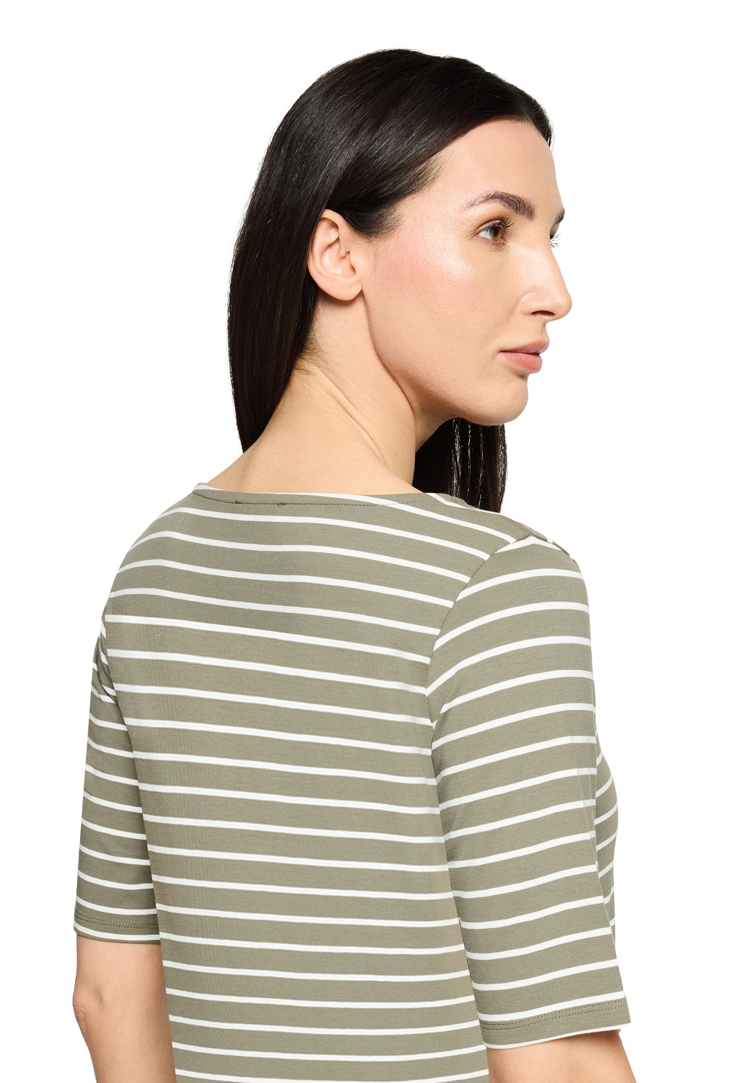 Betty Barclay 3/4-Arm-Shirt »Ringelshirt mit U-Boot-Ausschnitt«