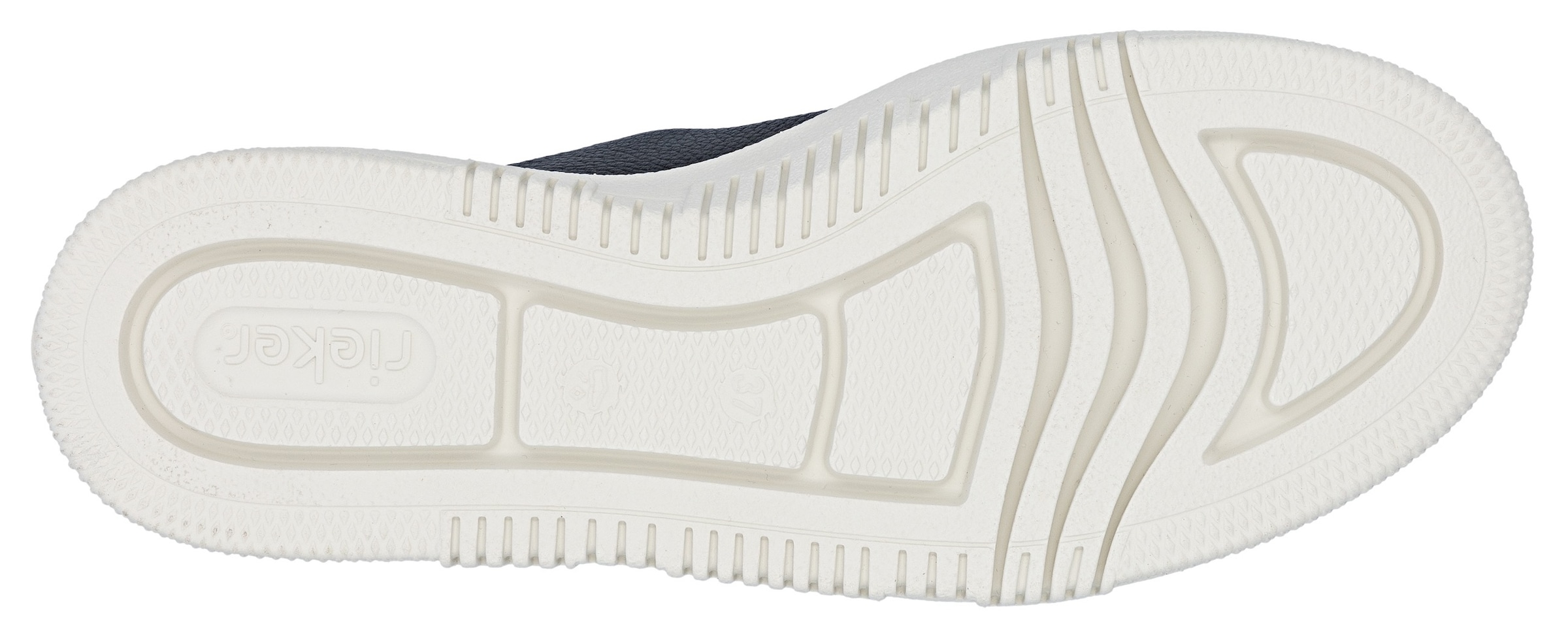 Rieker Plateausneaker  Schnürschuh, Halbschuh, Freizeitschuh mit seitlichem Reißverschluss