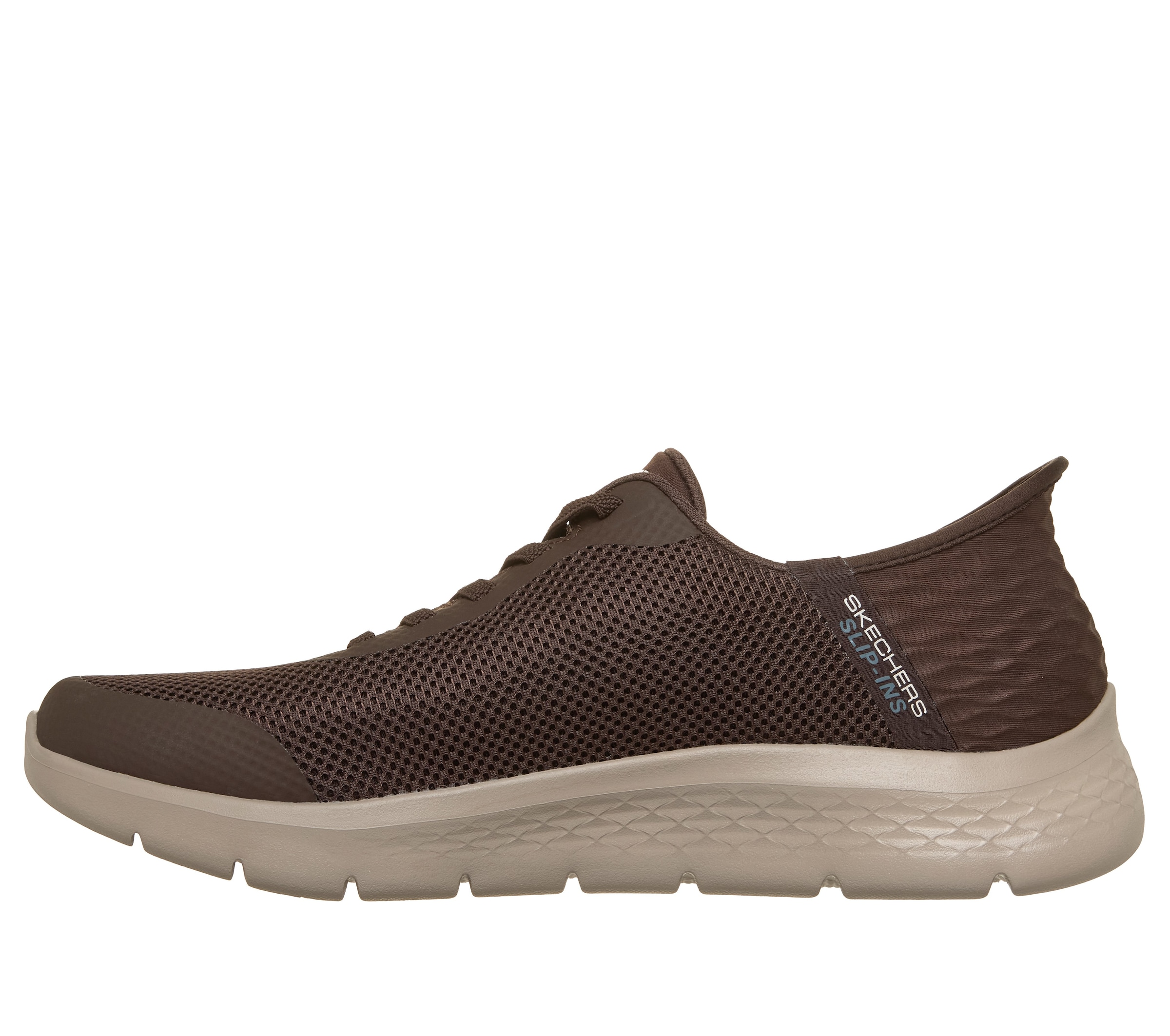 Skechers Slip-On Sneaker »GO WALK FLEX-HANDS UP«  Schlupfschuh, Halbschuh, Freizeitschuh, mit Gummizug, Slip ins