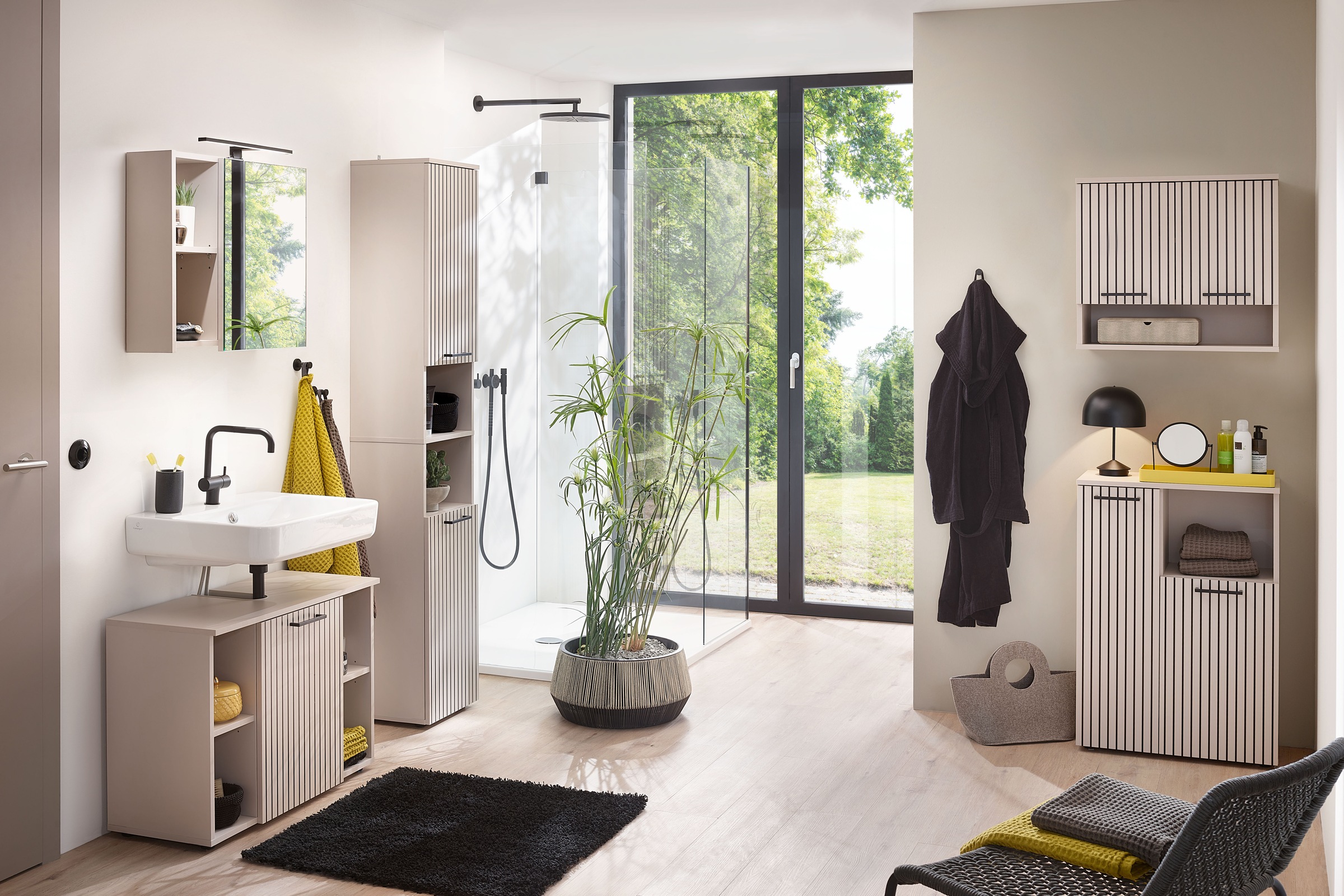 RESPEKTA Badezimmer-Set »Tilda« 6 Stk. tlg.