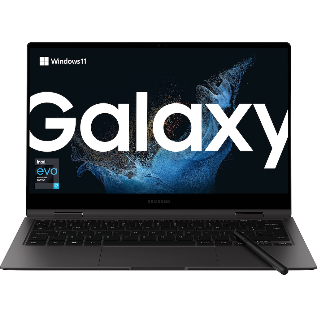 Samsung Convertible Notebook »Galaxy Book2 Pro 360«, 33,78 cm, / 13,3 Zoll, Intel, Core i7, Iris© Xe Graphics, 256 GB SSD