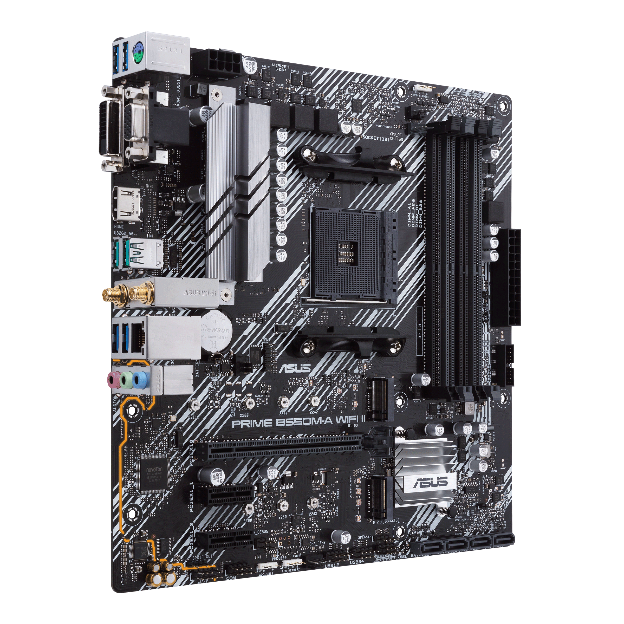 Asus Mainboard »PRIME B550M-A WIFI II«