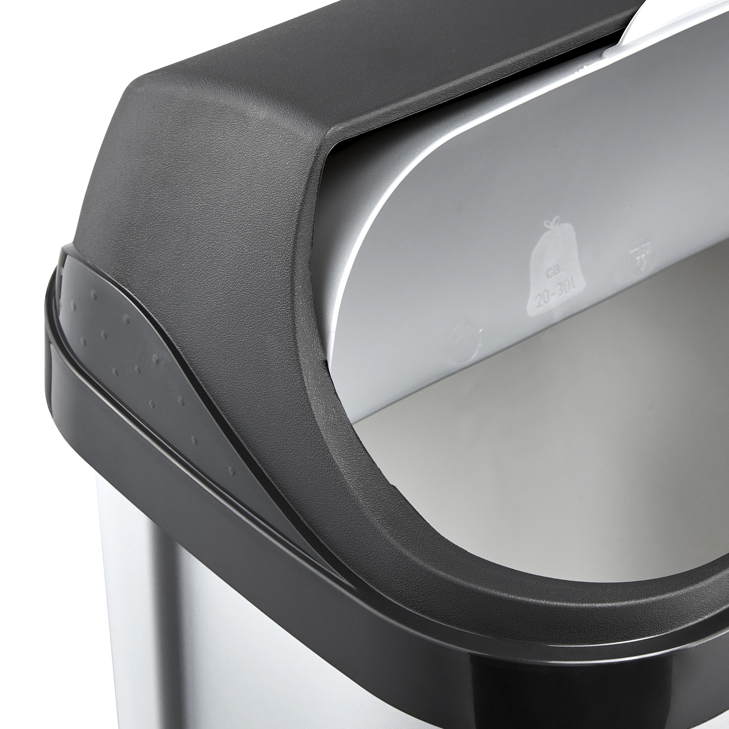 keeeper Mülleimer »rasmus, 2er Set, Abfallbehälter mit Rolldeckel« Deckel komplett abnehmbar