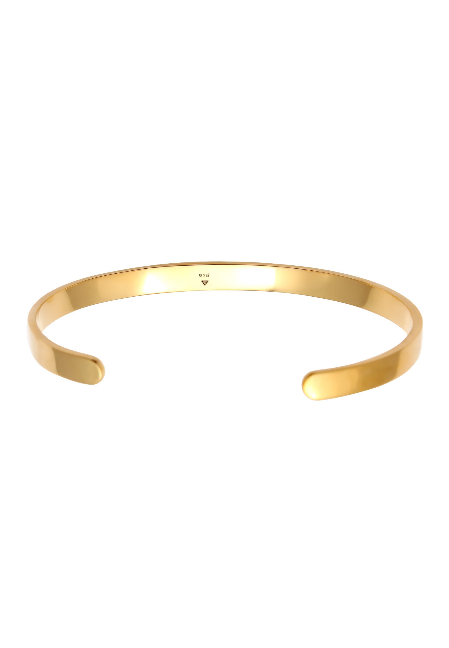 Elli Premium Armreif »Armband Armreif Offen Zeitlos Basic 925 Silber«