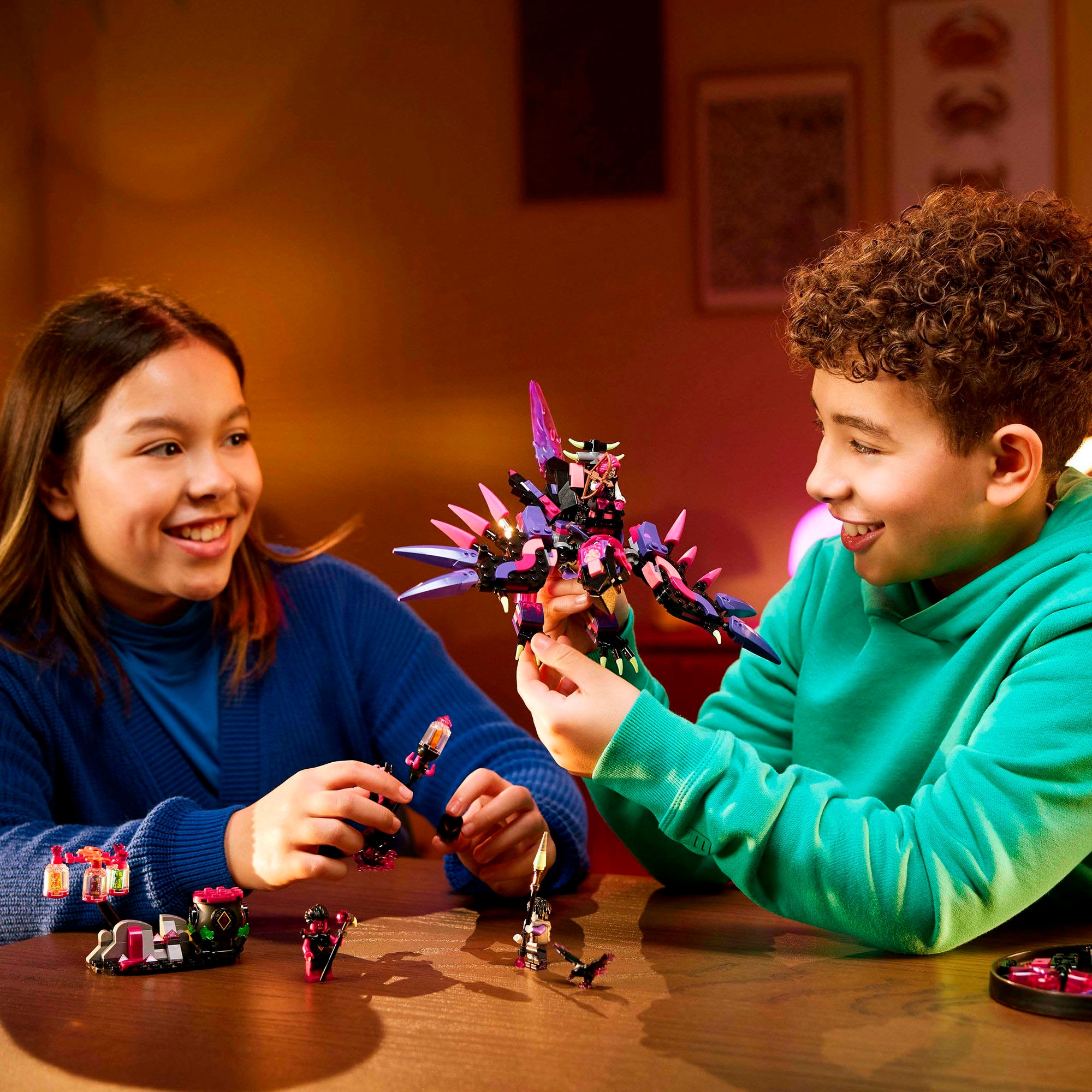 LEGO® Konstruktionsspielsteine »Die Albtraumkreaturen der Nimmerhexe (71483), LEGO DREAMZzz« Made in Europe