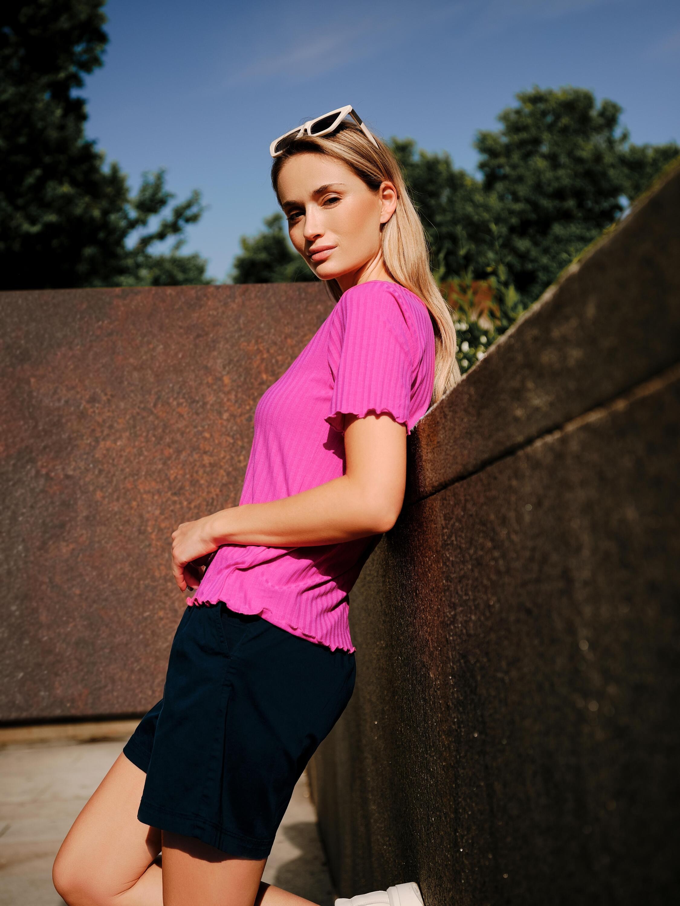 Blue Seven T-Shirt »Blue Seven Damen T-Shirt SUMMER BLOOMS«, (1 tlg.)