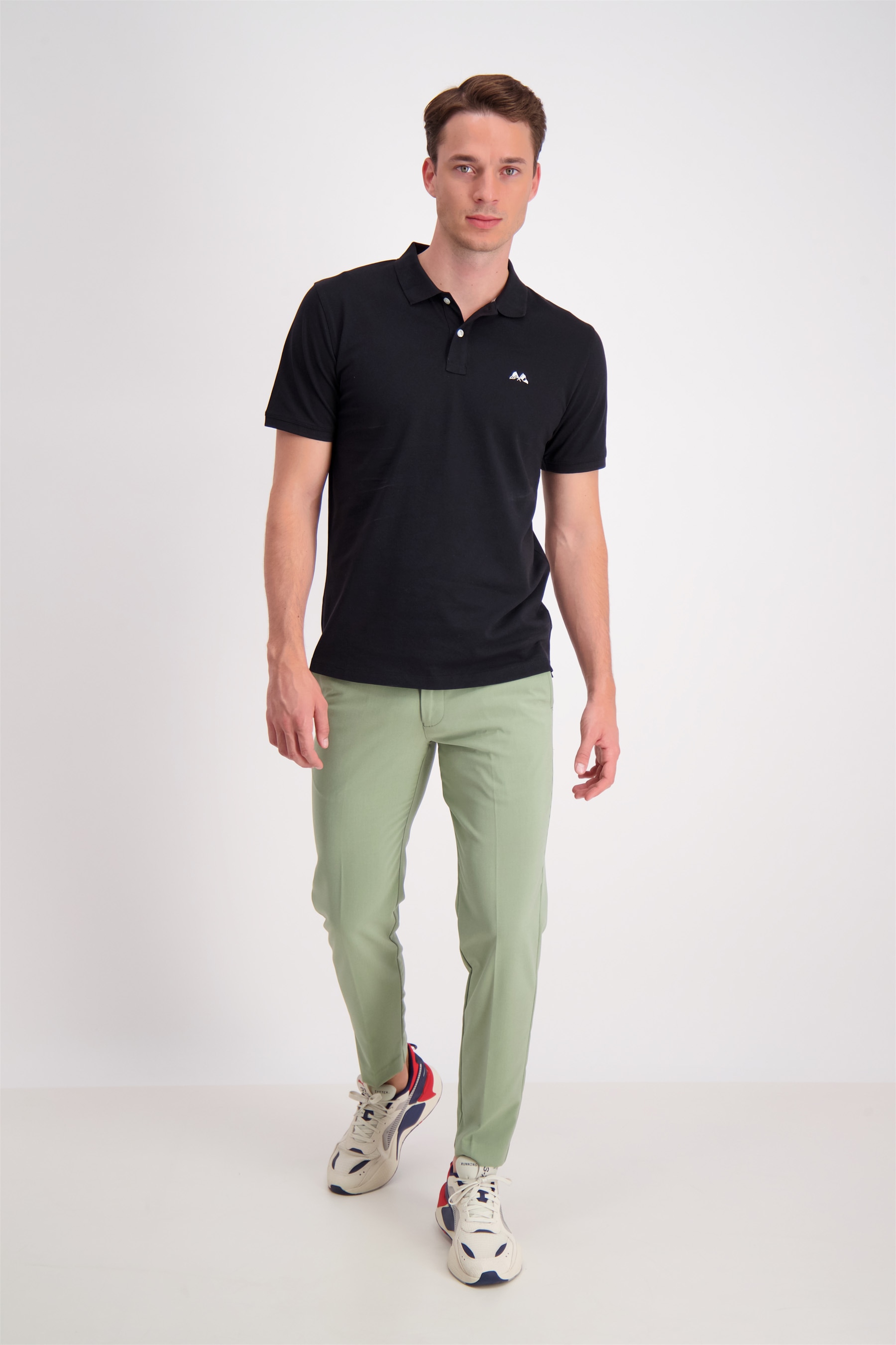 LINDBERGH Poloshirt, mit Logostickerei