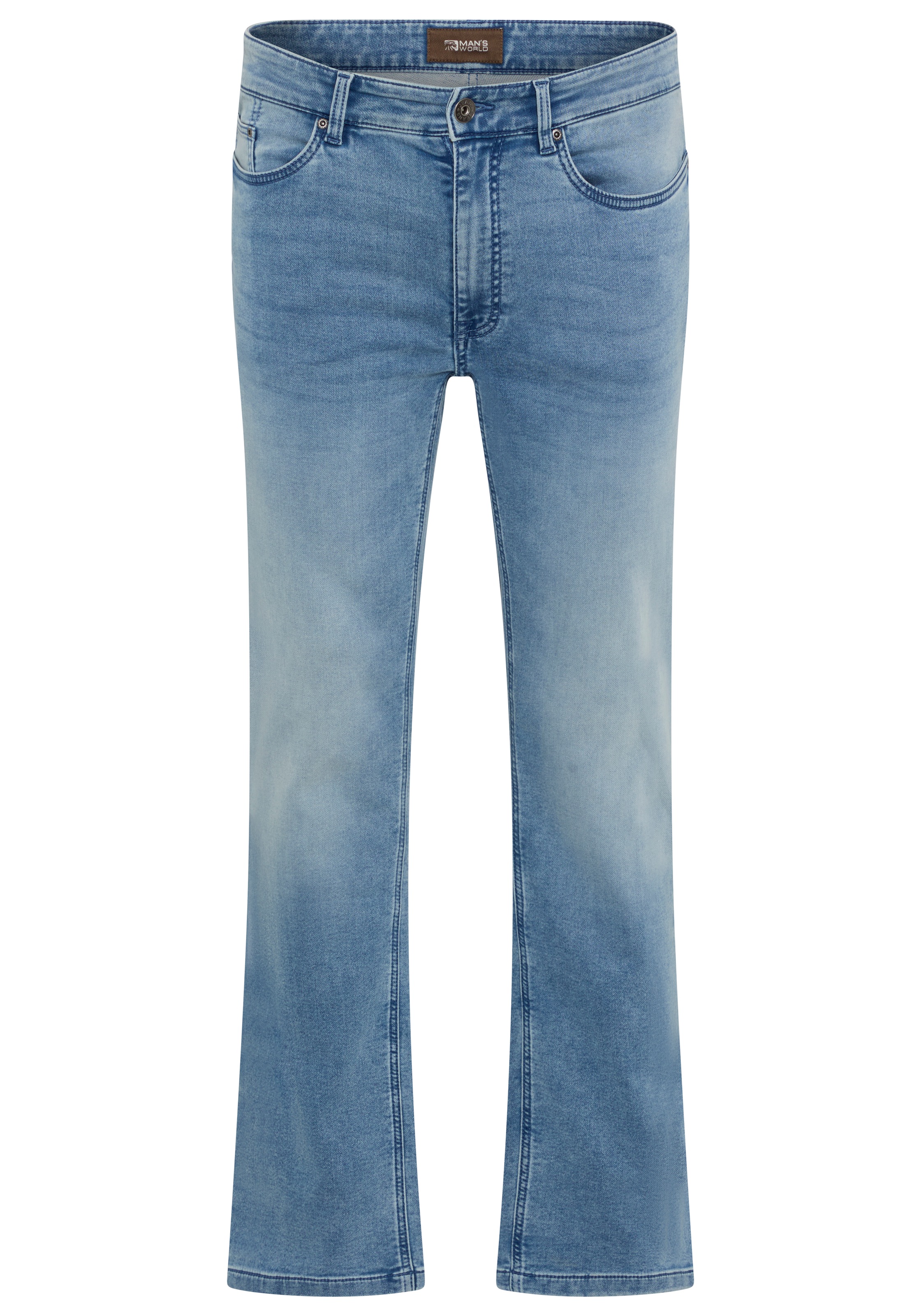 Man's World Plus Jogg Pants »Große Größen, comfort fit« Comfort Fit, gerade Beinform, mit Knopf- und Reißverschluss