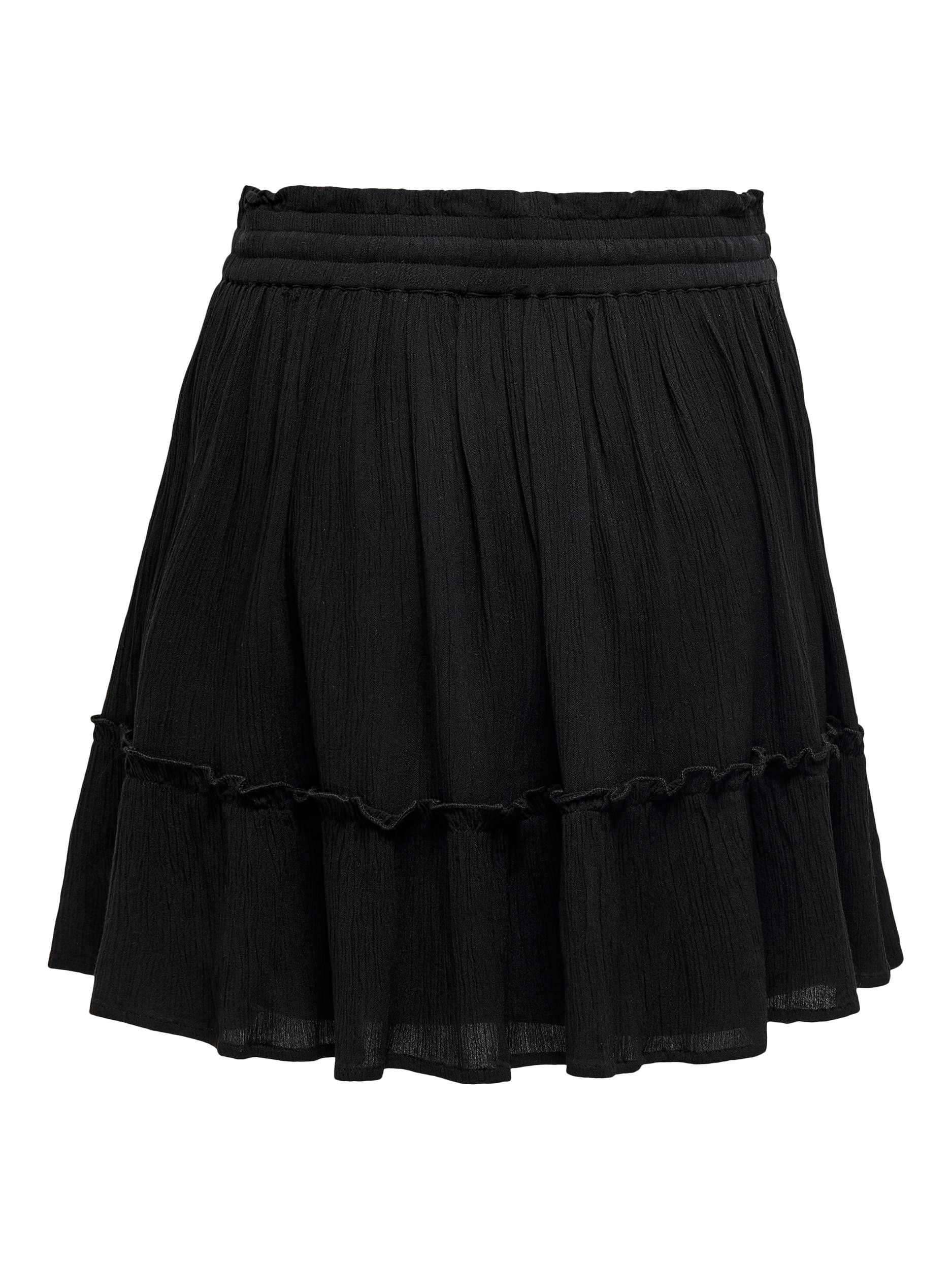 ONLY Minirock »ONLIBIZA LIFE SHORT SKIRT WVN NOOS«, mit Volant