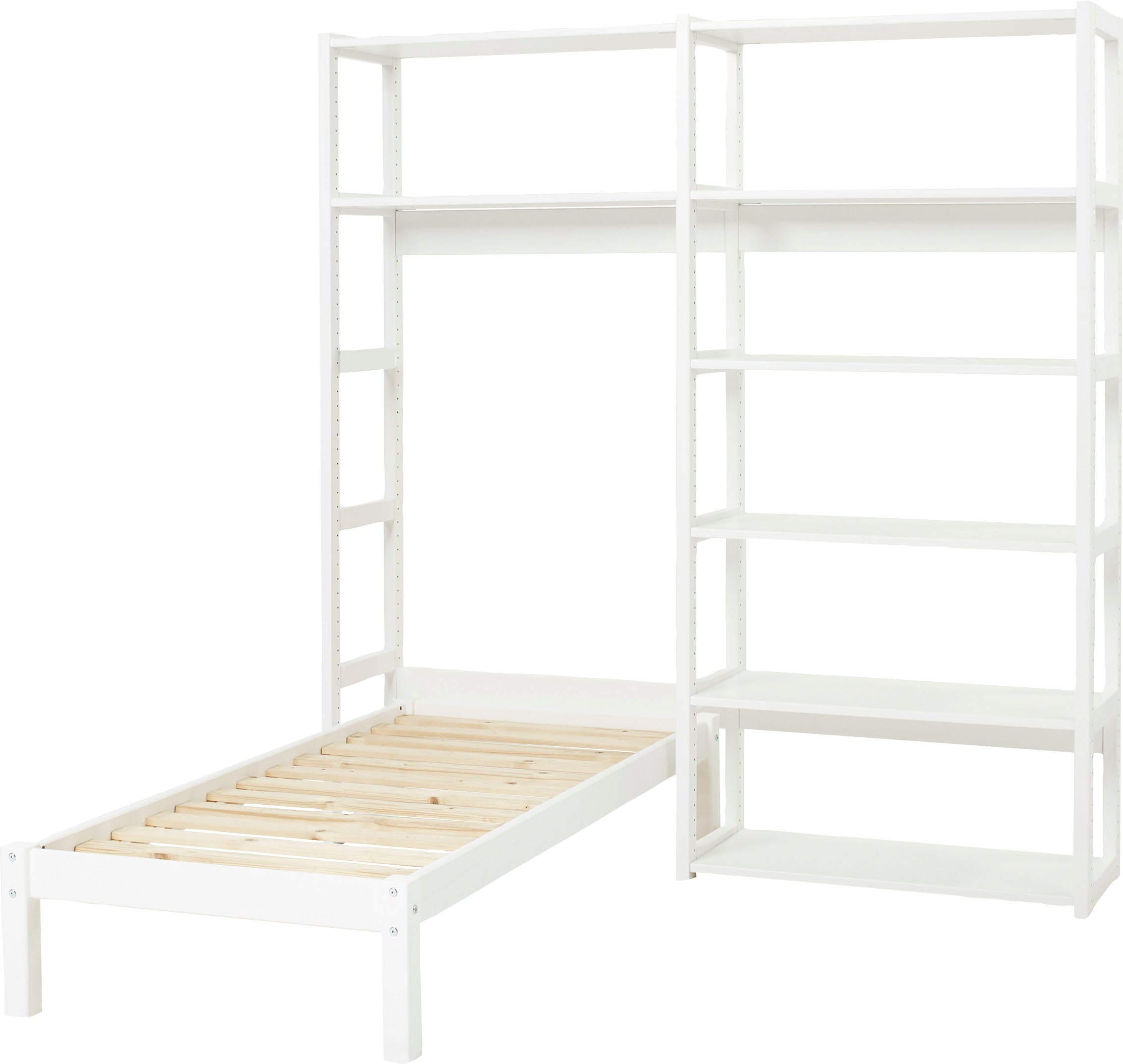 Jugendzimmer-Set »STOREY«, (Set, 16 tlg., Kinderbett, Rollrost, Schaummatratze,...