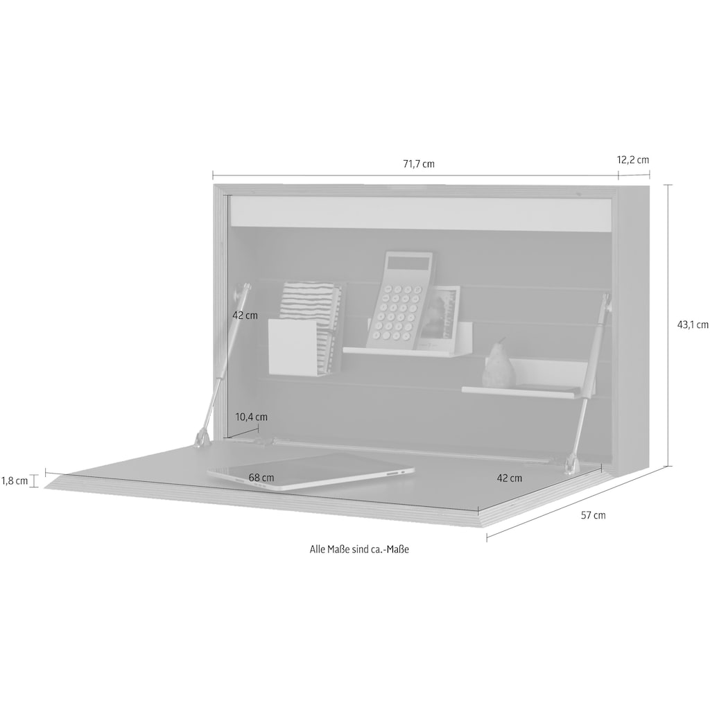 Müller SMALL LIVING Wandsekretär »FLATBOX«