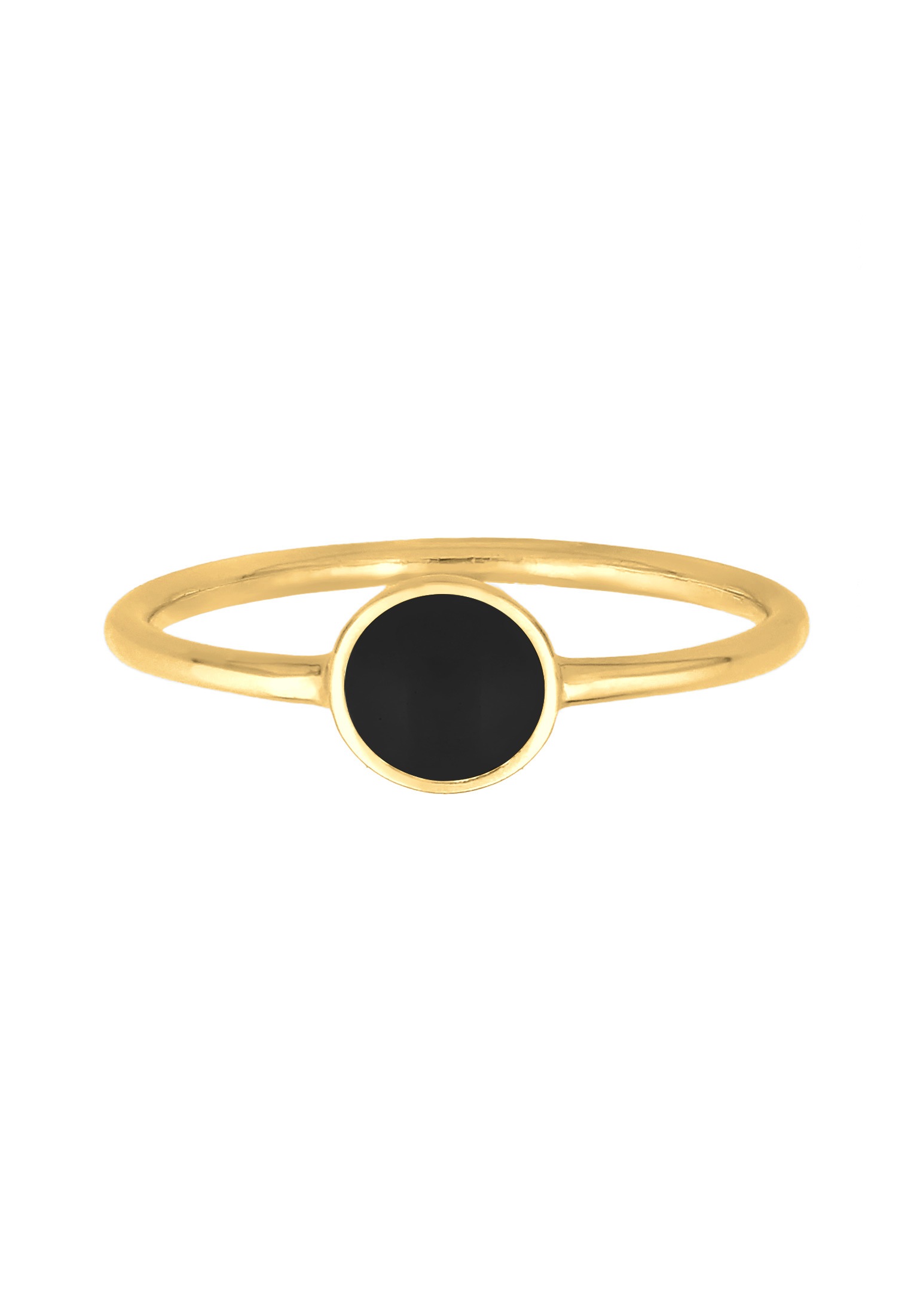 Elli Silberring »Ring Solitär Stapelring Emaille 925 Silber«