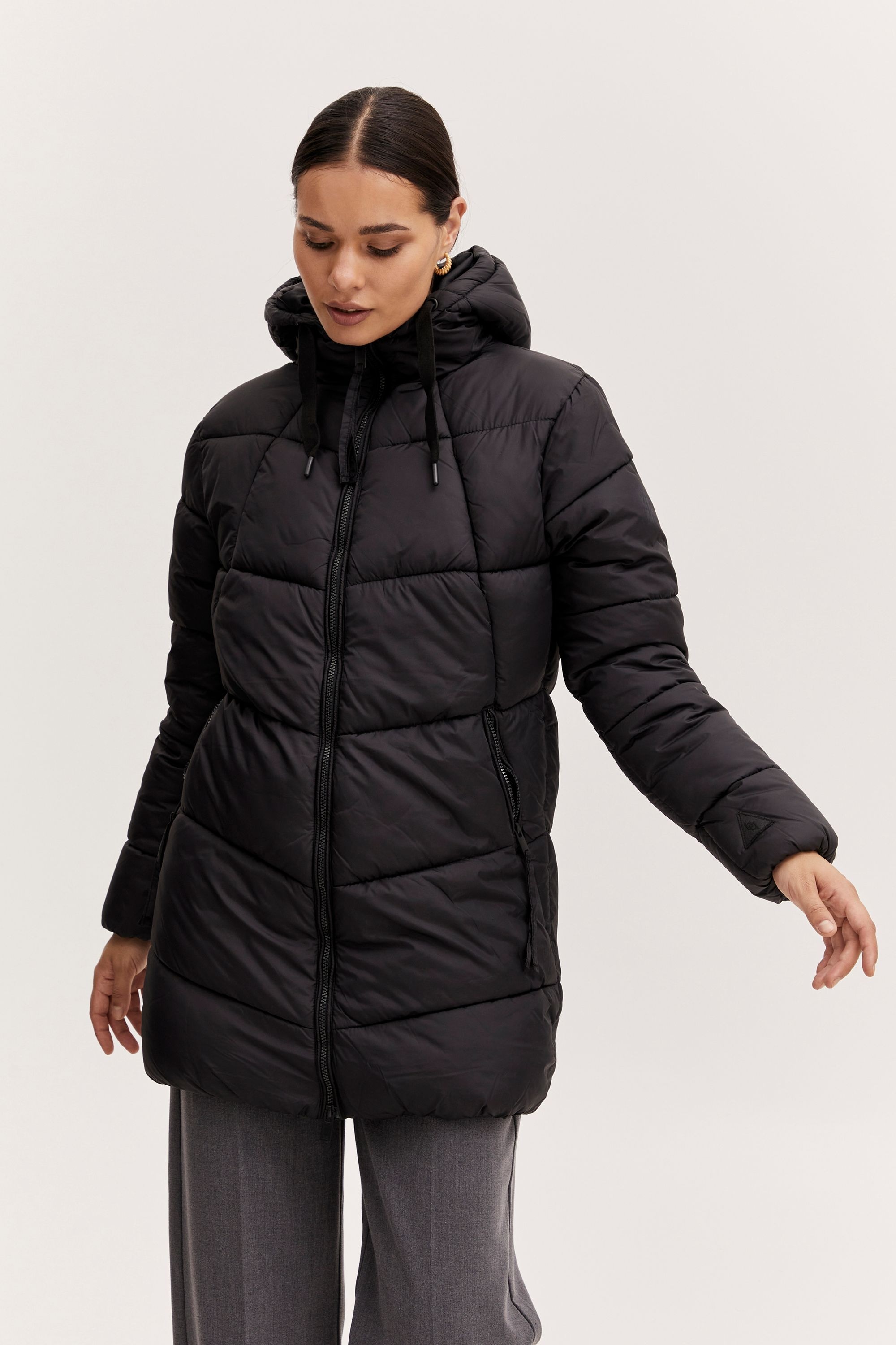 b.young Steppjacke »Steppjacke BYBomina«, mit Kapuze