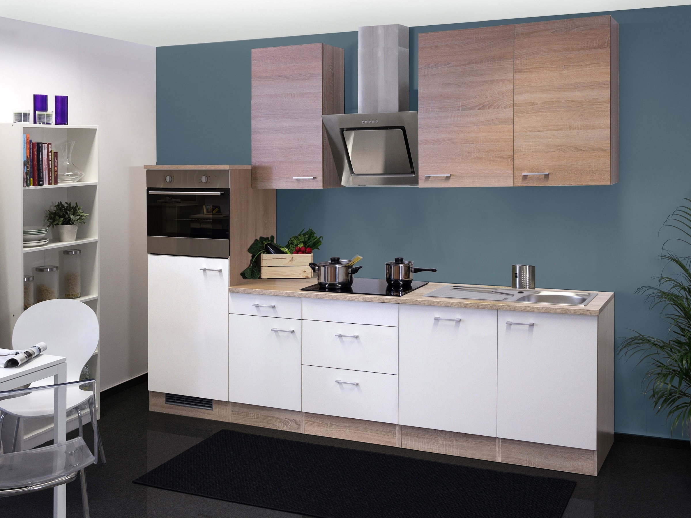 Flex-Well Küchenzeile »Samoa« mit E-Geräten, Gesamtbreite 280 cm