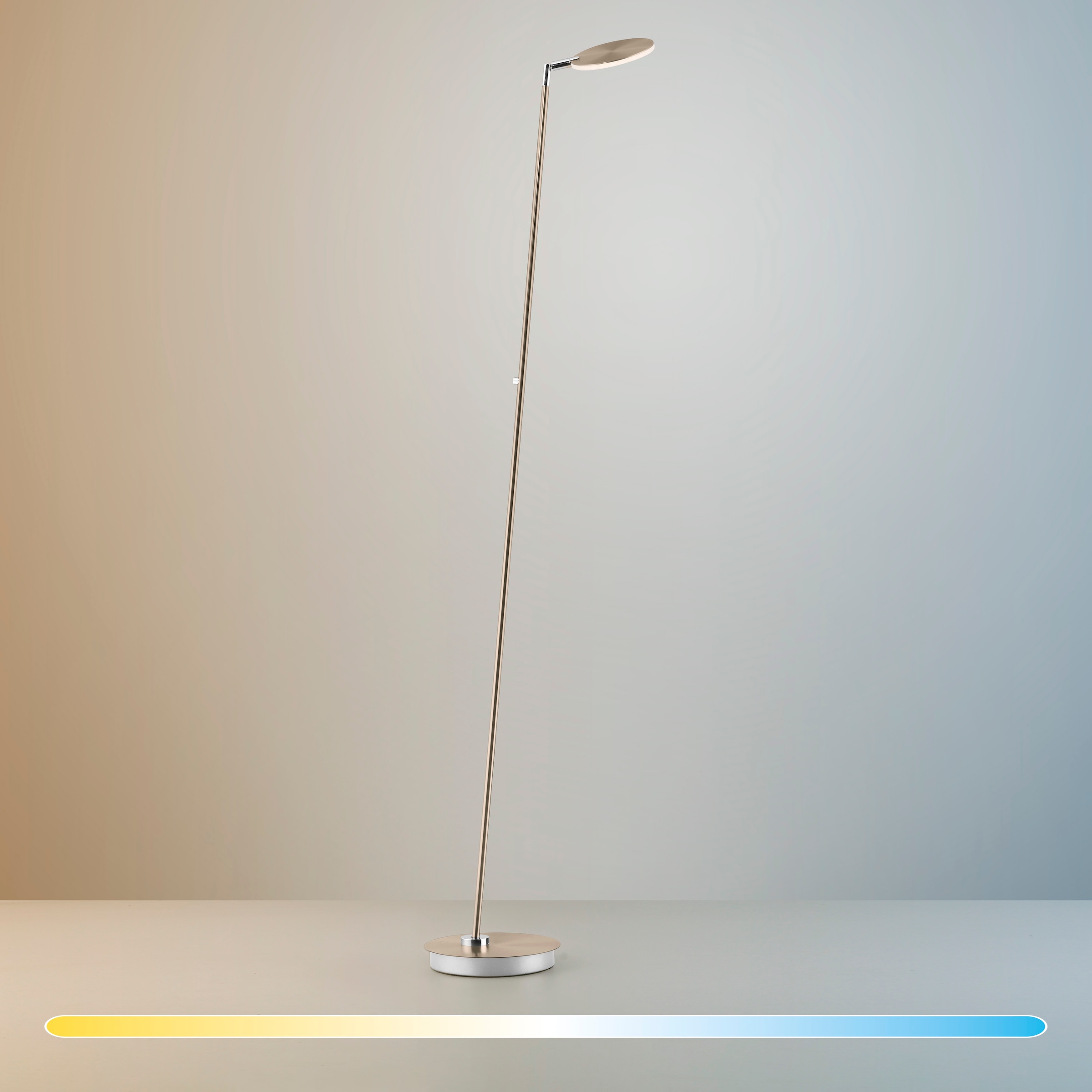Paul Neuhaus LED Stehlampe »AKKU BENTE« LED-Board 1 Stk. warmweiß - kaltweiß Tastdimmer, CCT 2700-5000K, Memory, Akku betrieben, flexibel