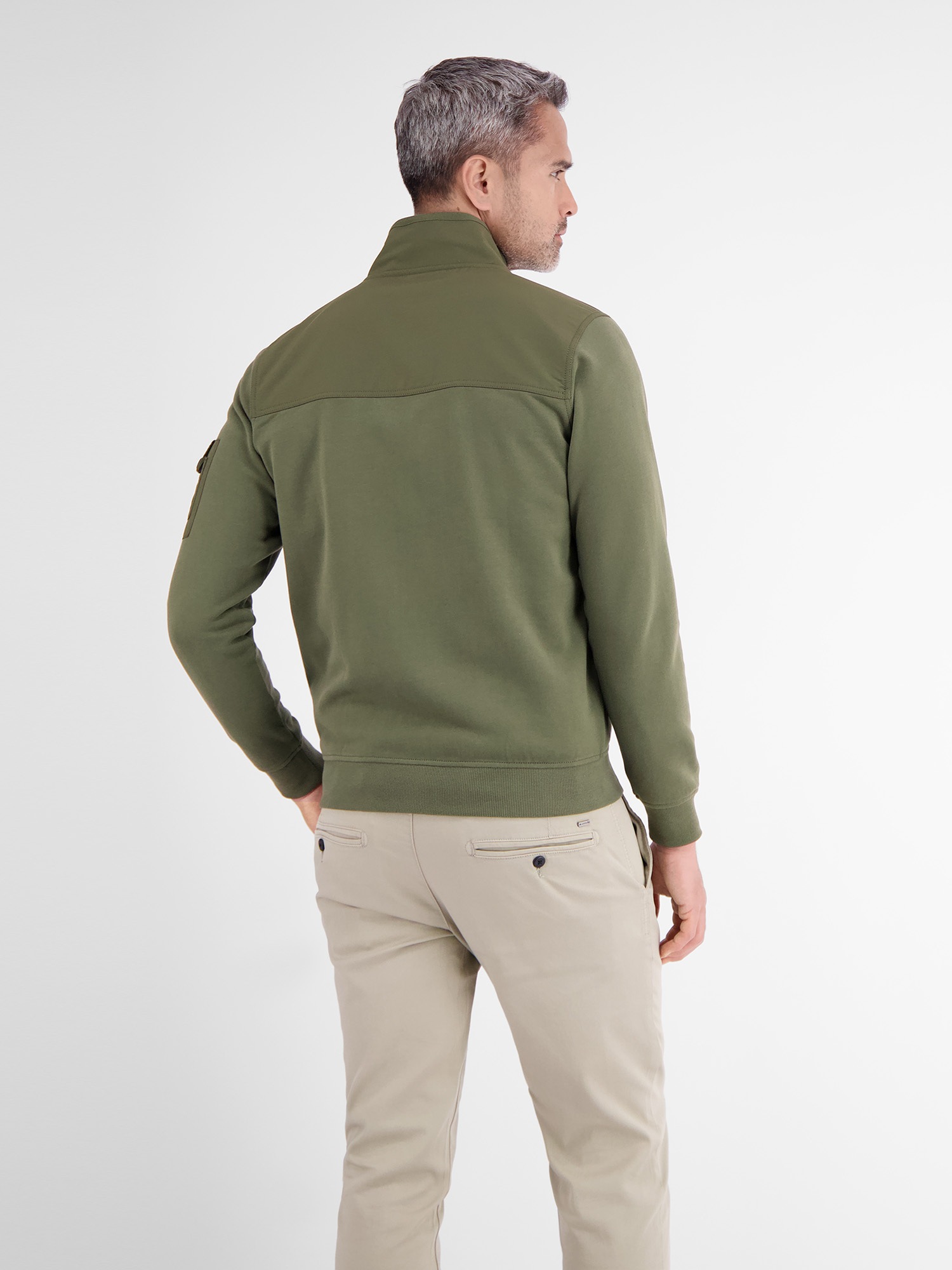 LERROS Sweatjacke »Sweatjacke in weicher Qualität«