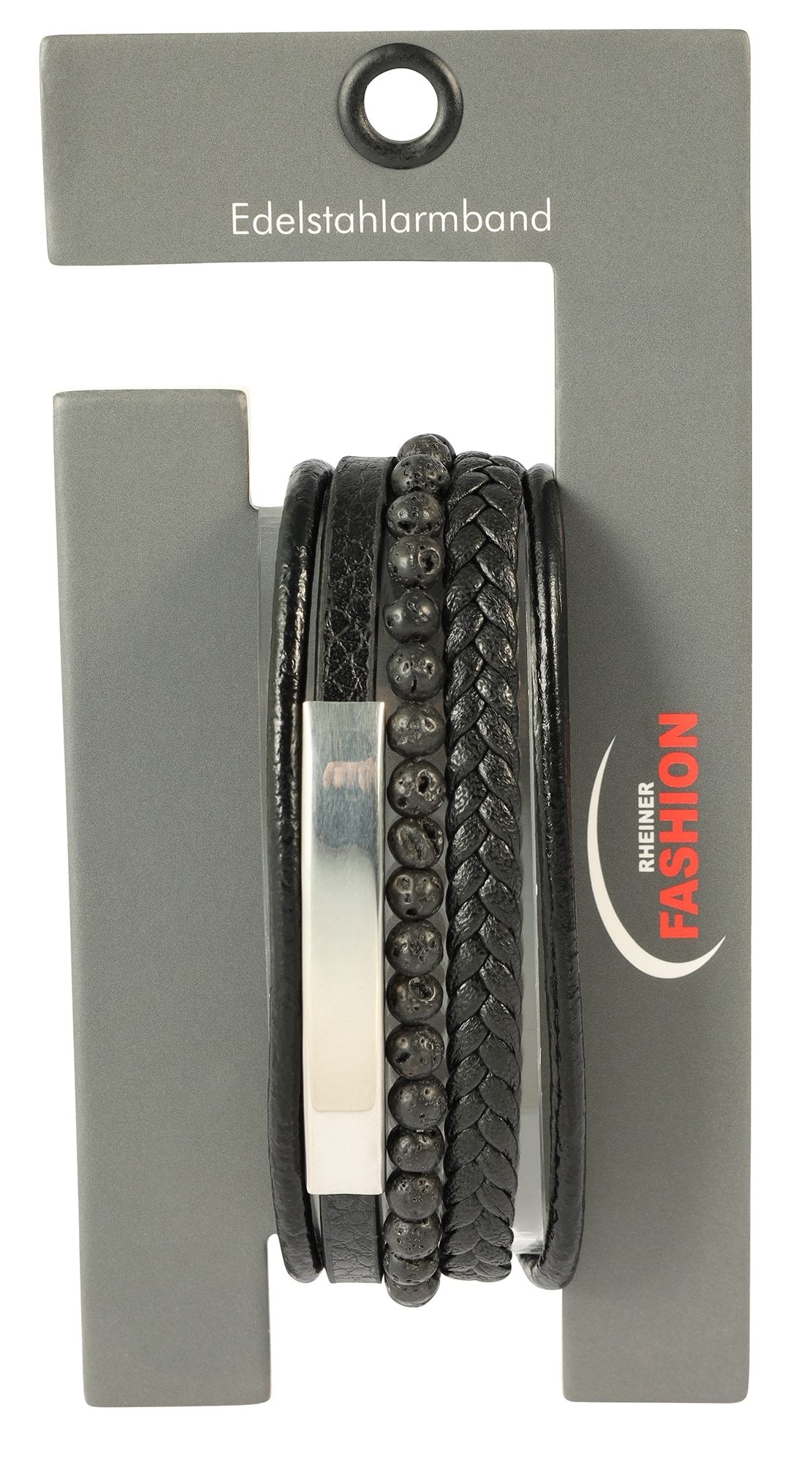 Adelia´s Lederarmband »Herren Armband ¿ Lederarmband aus Leder 21 cm«