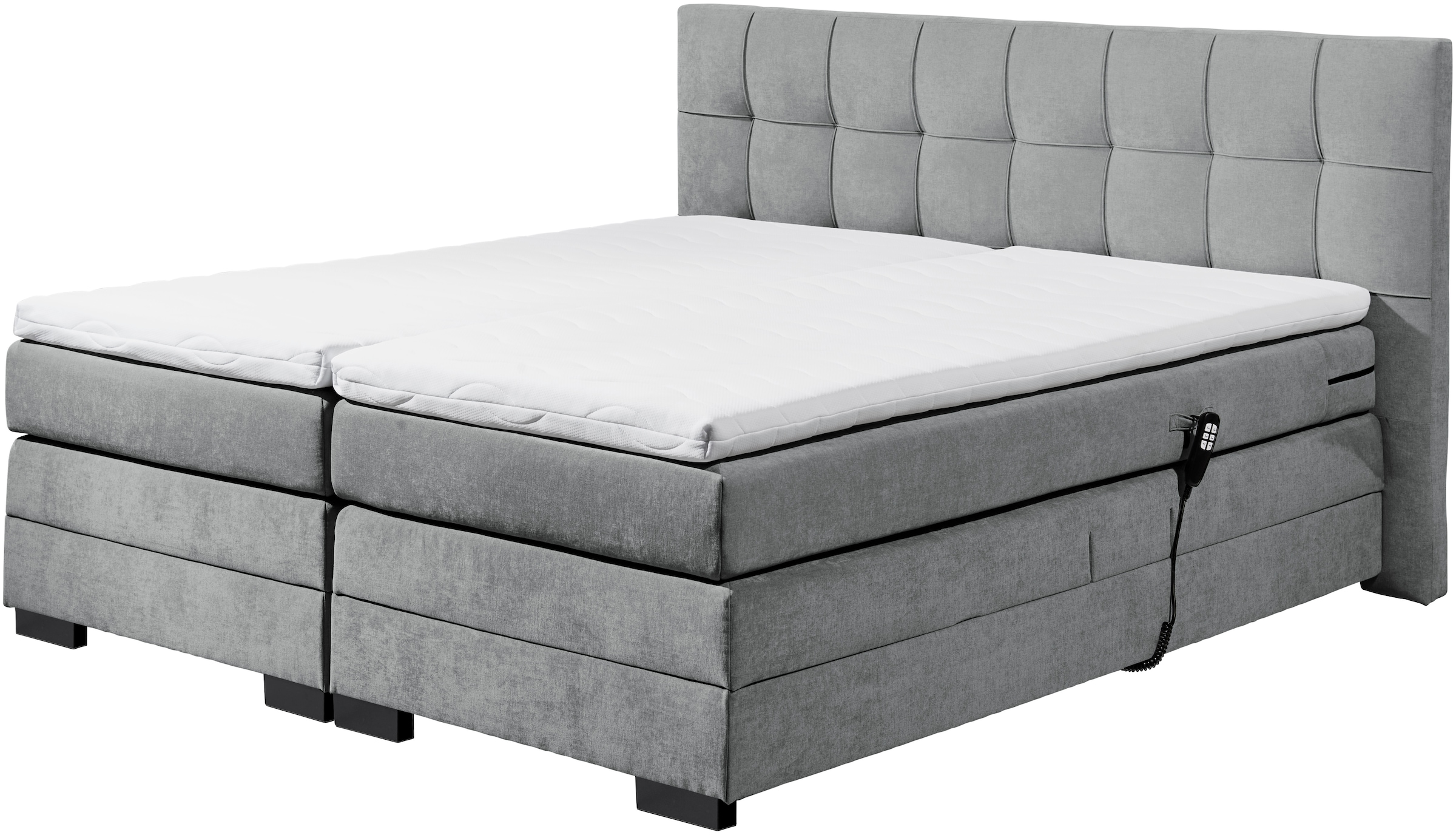 ED EXCITING DESIGN Boxspringbett »Talena«, inkl. Motor und Topper