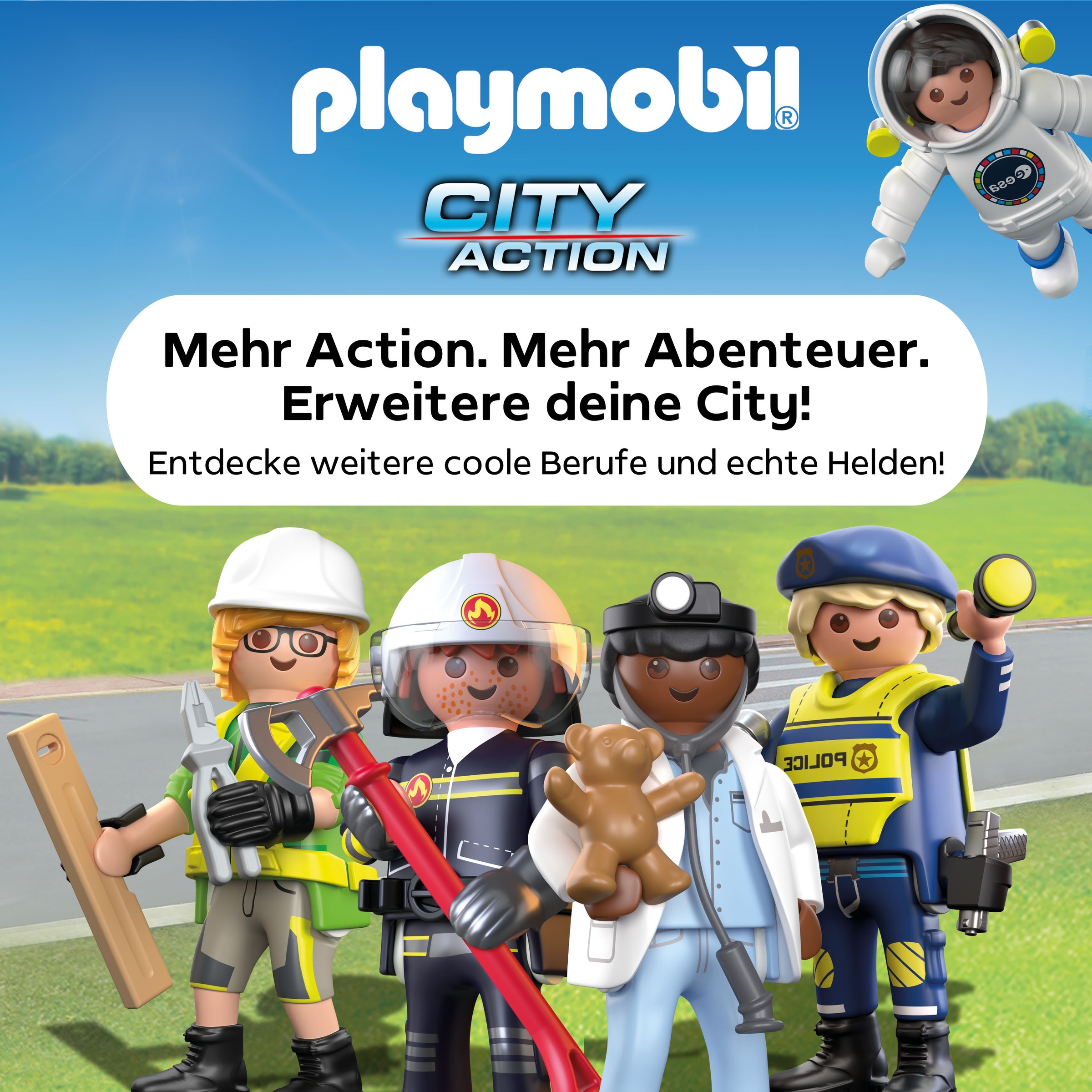Playmobil® Konstruktions-Spielset »Stunt Show (71808), Playmobil Stunt Show« Made in Europe