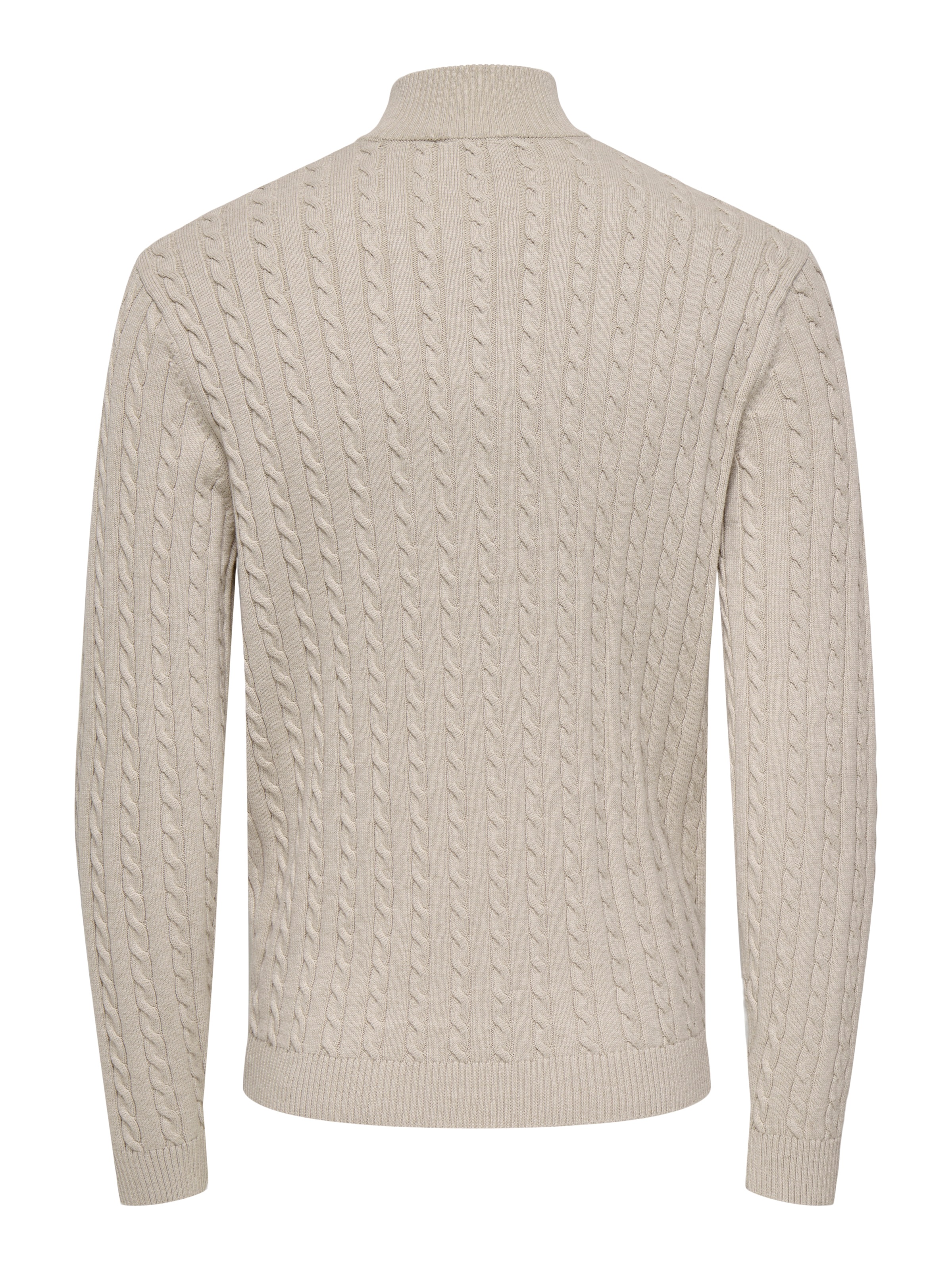 ONLY & SONS Troyer »ONSLOUI REG 12 CABEL HALF ZIP KNIT«