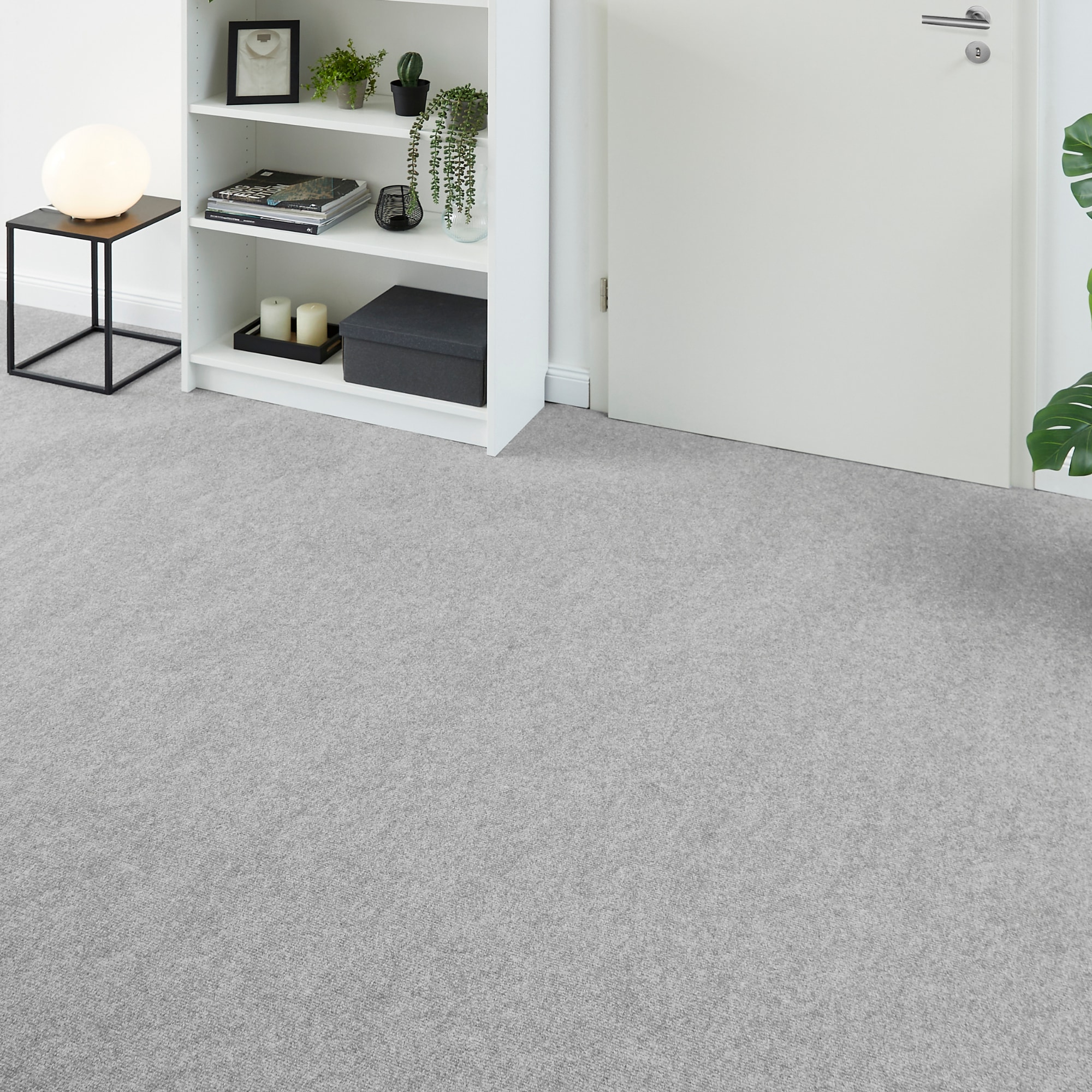 Andiamo Teppichboden "Milo, Nadelfilz, Gesamthöhe 2,5 mm, Made in Belgium" rechteckig Uni Farben, Breite 100 cm oder 200 cm, Wohnzimmer, strapazierfähig
