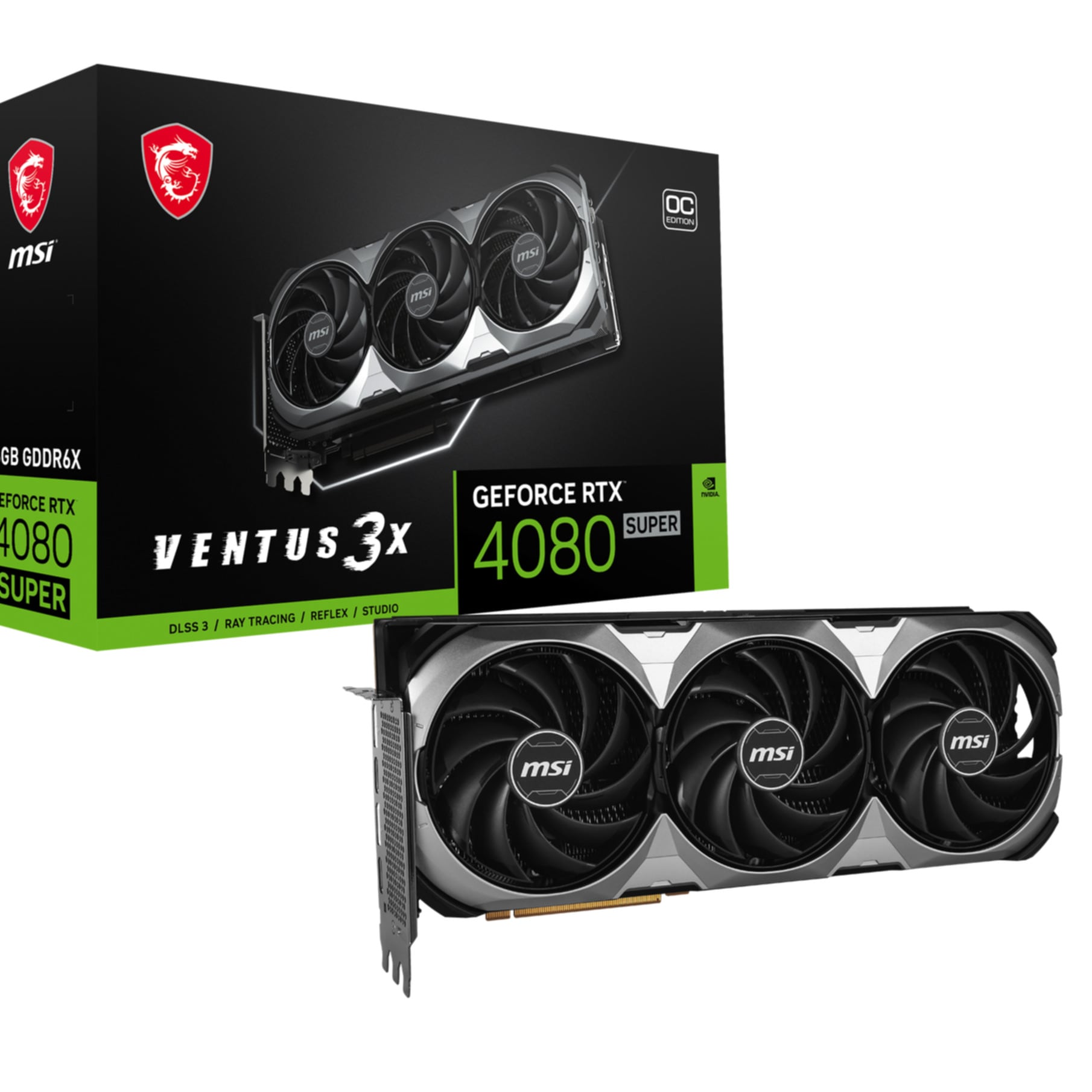 MSI Grafikkarte »GeForce RTX 4080 SUPER 16G VENTUS 3X OC«