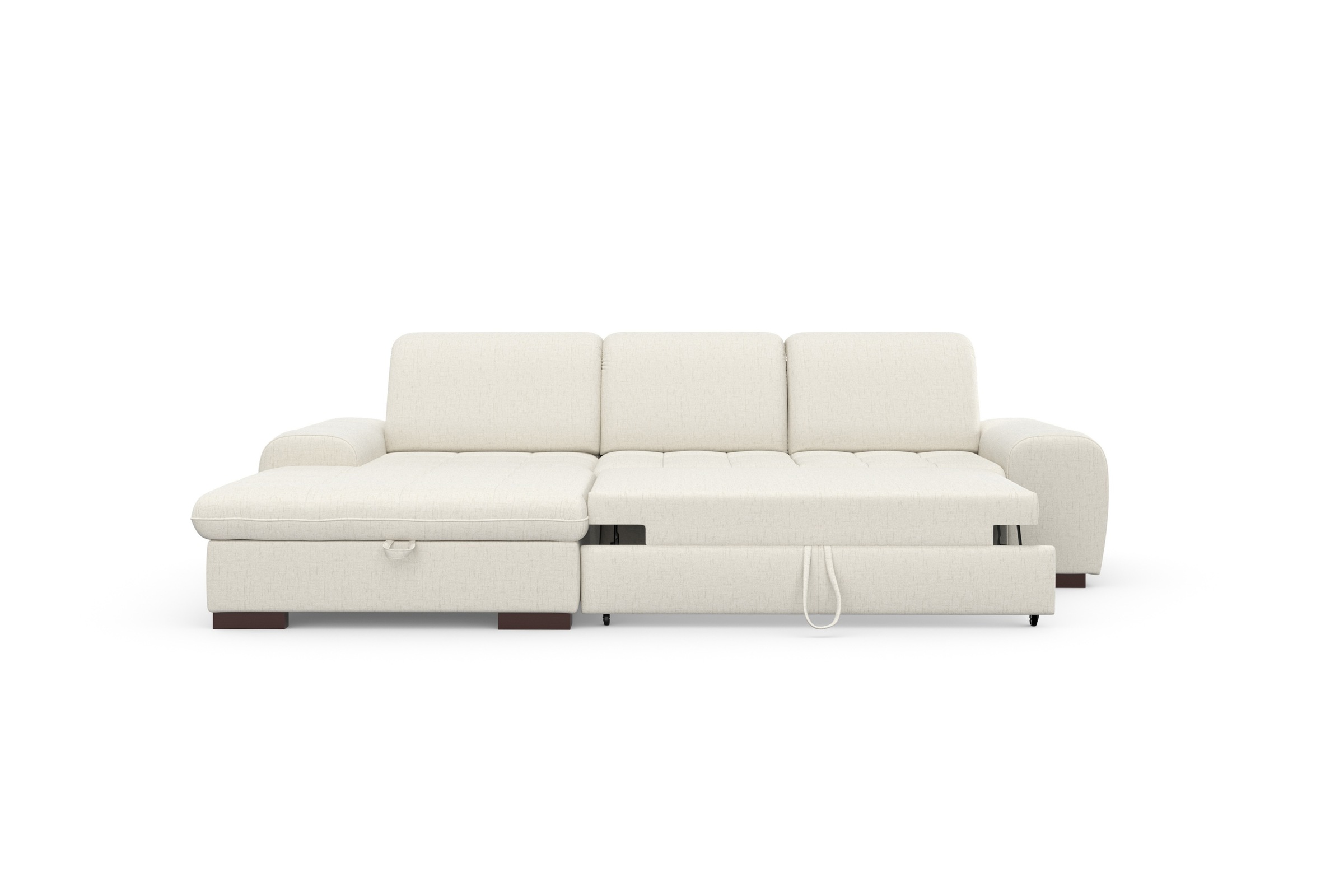 sit&more Ecksofa »Luxor L-Form«, wahlweise mit Bettfunktion, Bettkasten und Kopfteilverstellung