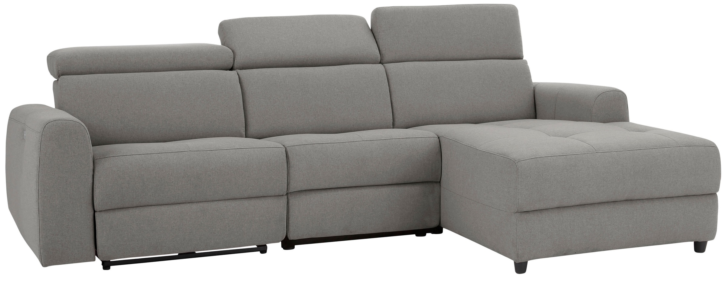 Home affaire Ecksofa »Sentrano, L-Form,«, 275 cm, man. o. elektr. Relaxfunktion und USB/Kopfverstellung
