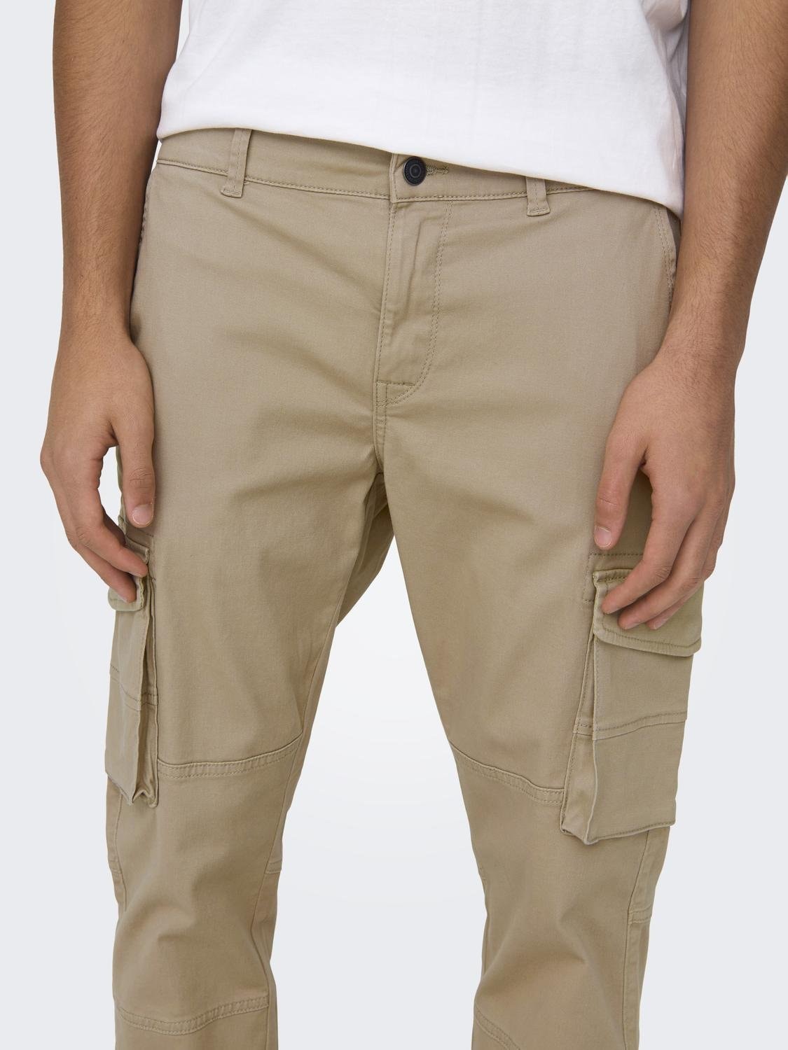 ONLY & SONS Cargohose »ONSCARTER LIFE CARGO CUFF 0013 PANT NOOS«