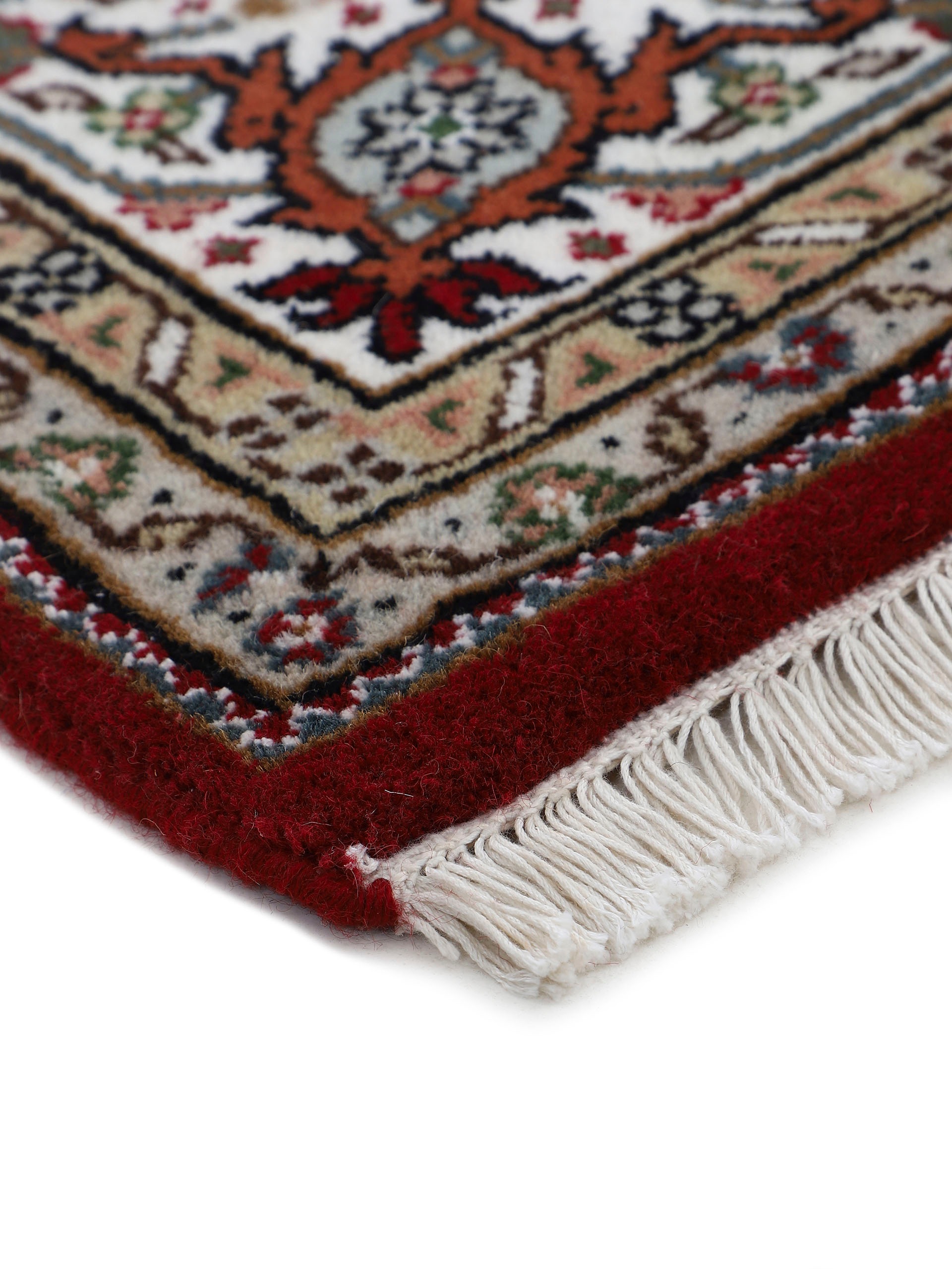 Woven Arts Orientteppich »Tabriz Mahi,  auch als Läufer«, rechteckig, 15 mm Höhe, handgeknüpft, Wohnzimmer, reine Wolle