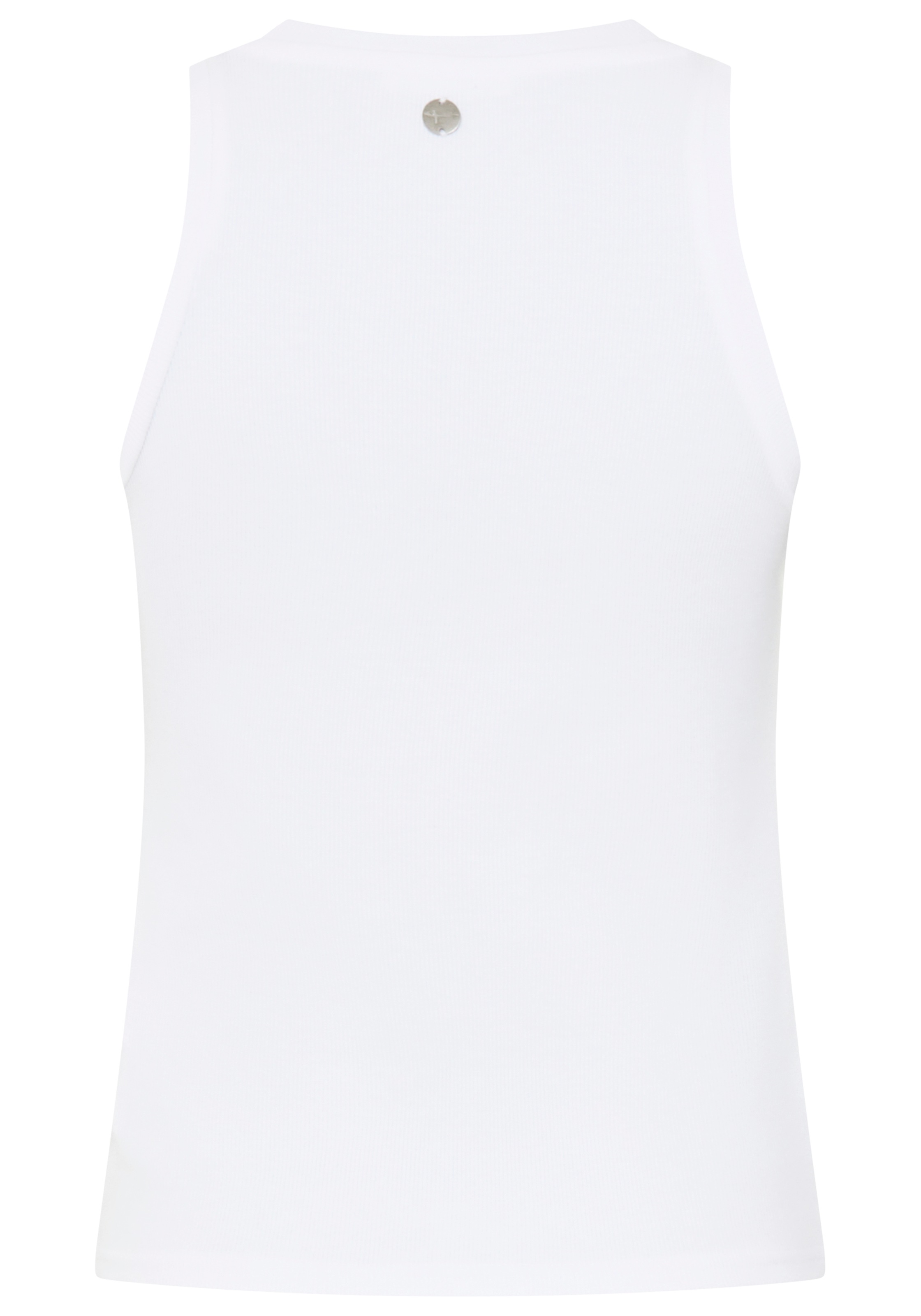 Tamaris Tanktop in moderner Shape aus Rippe