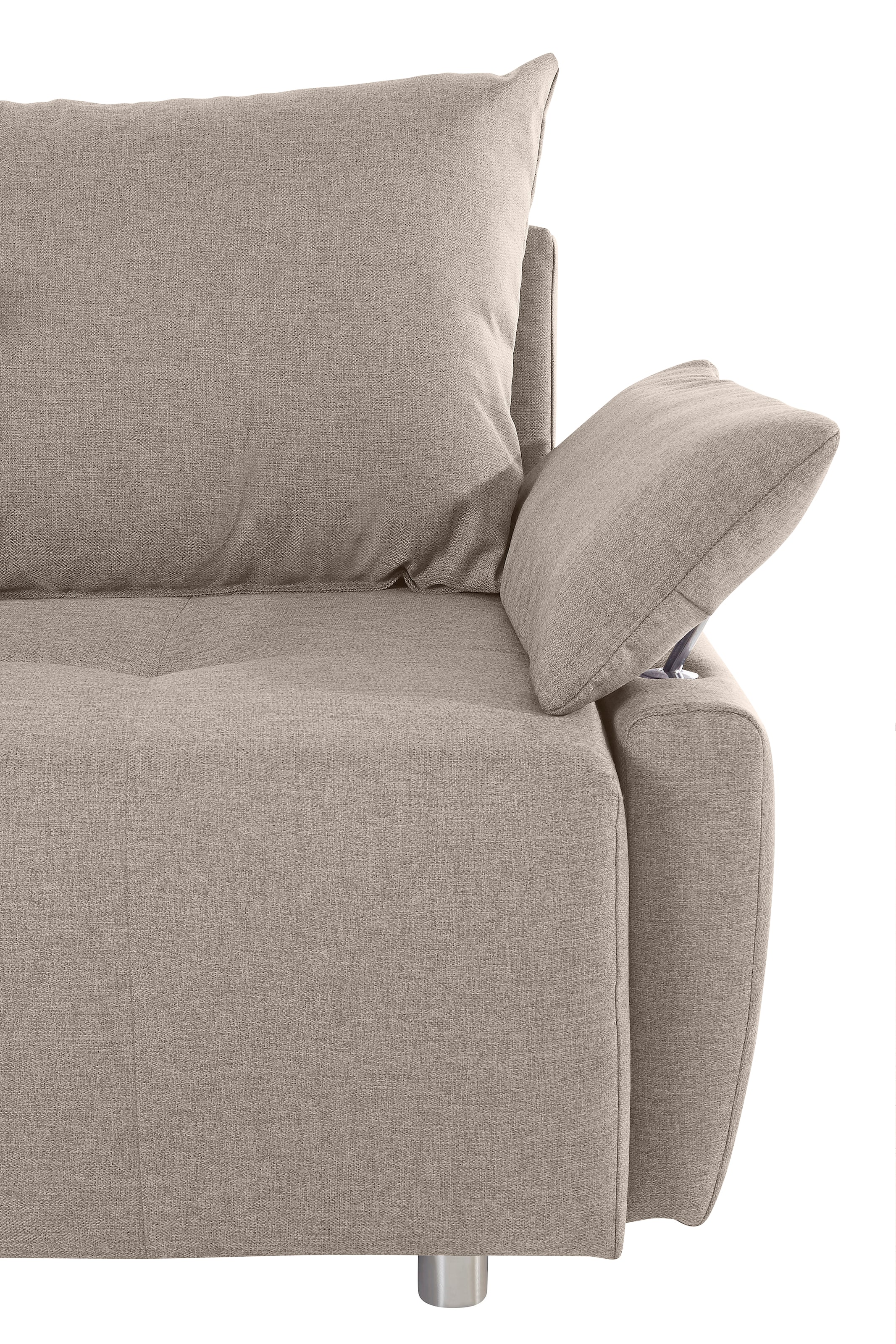 COLLECTION AB Schlafsofa »Funtastic«, mit Federkern, Bettfunktion, inklusive 2 Rücken- und 1 Zierkissen