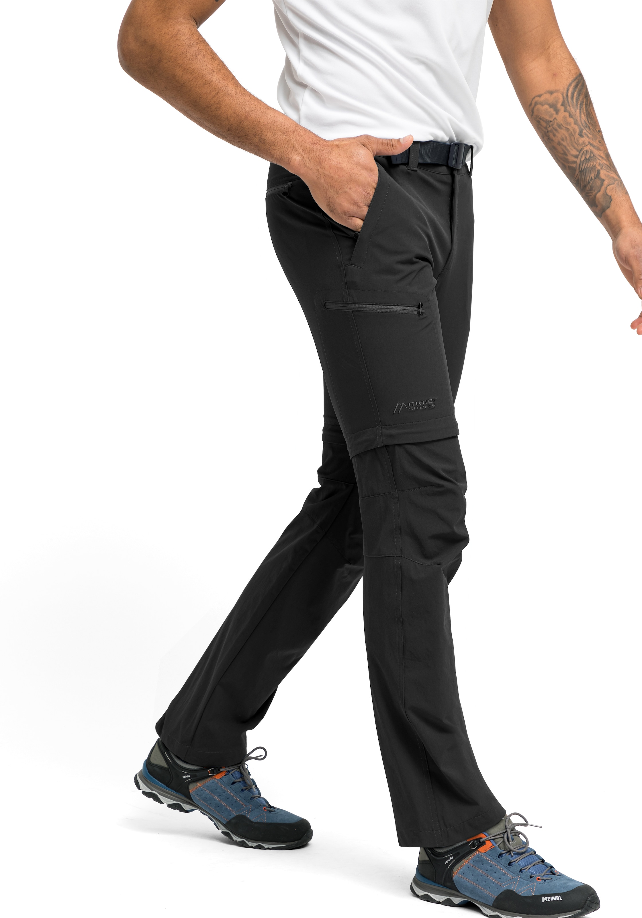 Maier Sports Funktionshose »Tajo 2«, Herren Wanderhose, zipp-off Outdoor-Hose, 4 Taschen, Regular Fit