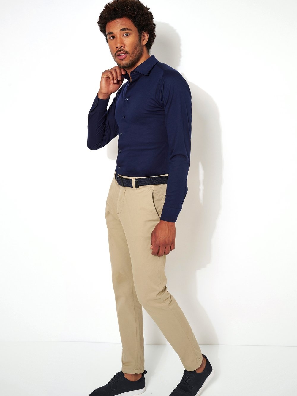 DESOTO Langarmhemd »Casual Kent 1/1«