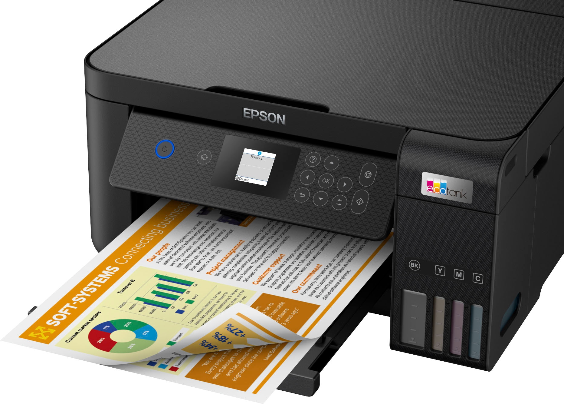 Epson Tintenstrahldrucker »EcoTank ET-2850« ➥ 3 Jahre XXL Garantie |  UNIVERSAL