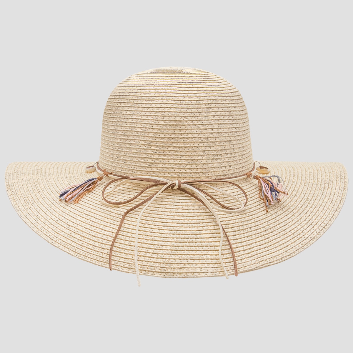 chillouts Sonnenhut »Atlanta Hat« femininer Sonnenhut aus Papierstroh