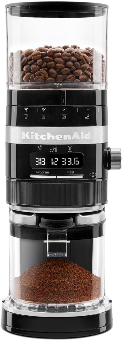 KitchenAid Kaffeemühle »5KCG8433EOB«, 150 W, Kegelmahlwerk, 340 g Bohnenbehälter
