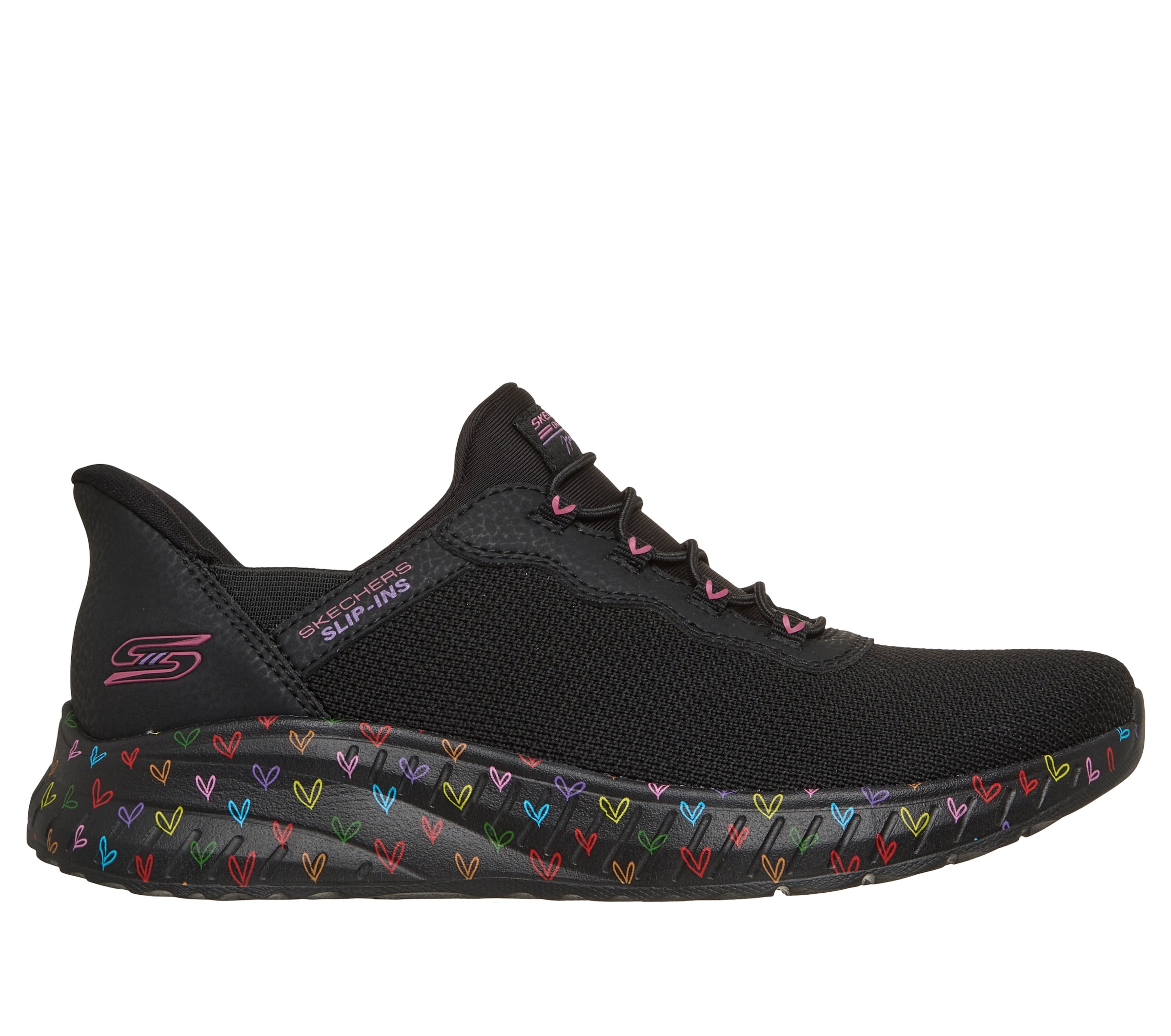 Skechers Slip-On Sneaker »BOBS SQUAD CHAOS«  Freizeitsneaker, Slipper, Schlupfschuh mit Memory Foam-Innensohle