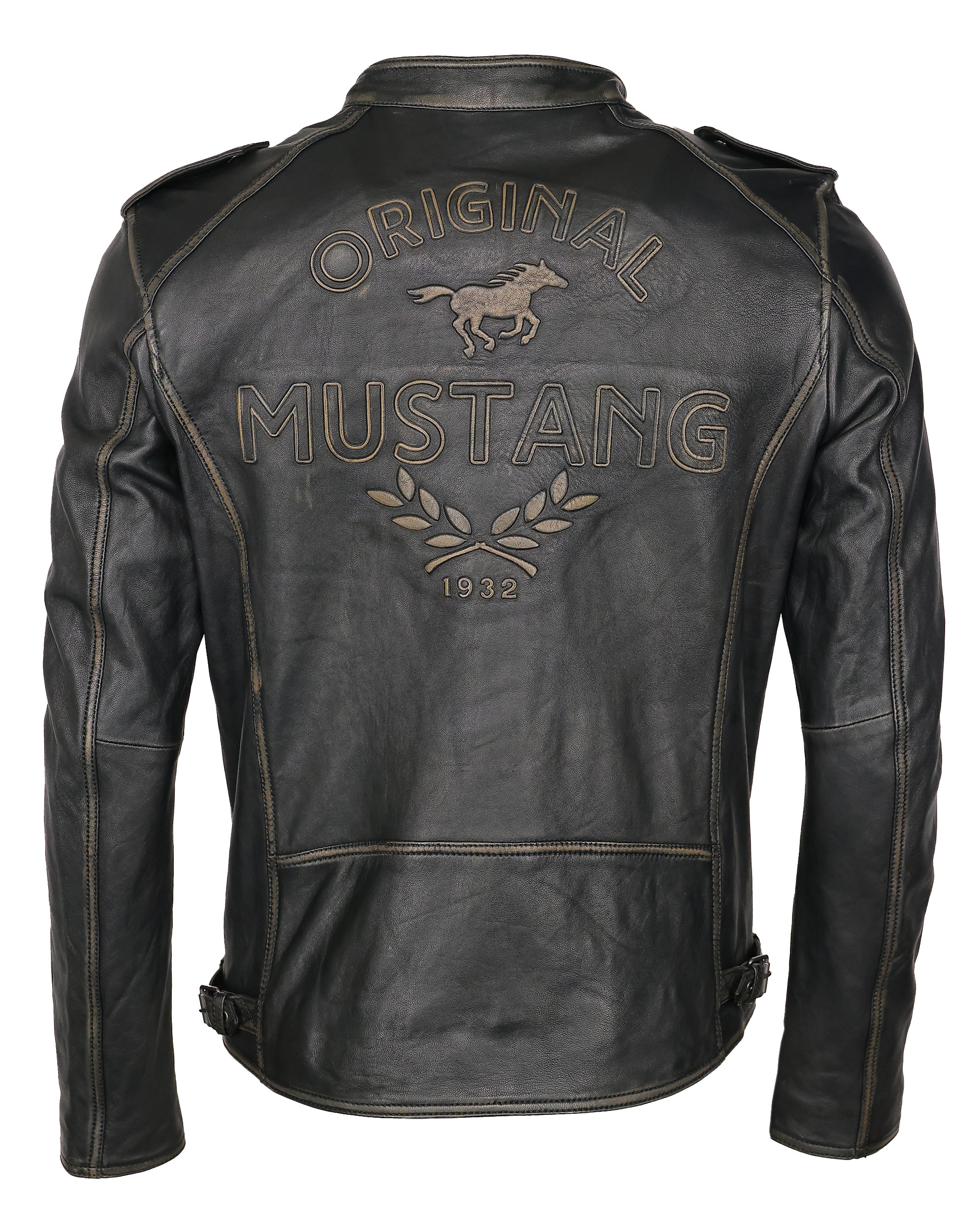 MUSTANG Bikerjacke »Lederjacke 31021303«