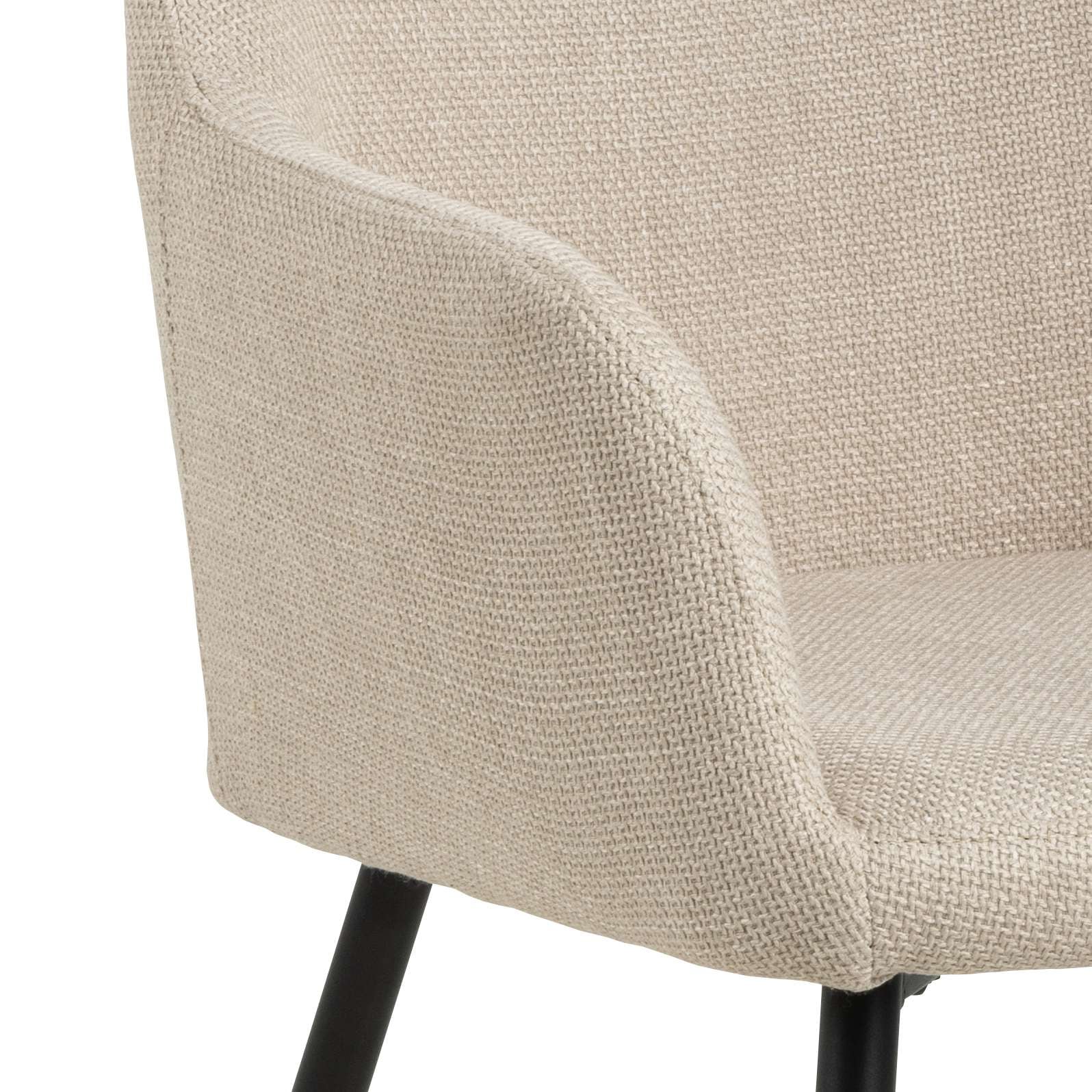 ACTONA GROUP Esszimmer-Set »Essgruppe, Speisetisch mit Stühlen«, (Komplett-Set, 5 St., 1x Tisch + 4x Stühle), Rechteckig Esstisch + 4x Stühle, grau keramik, beige,140x80x75cm
