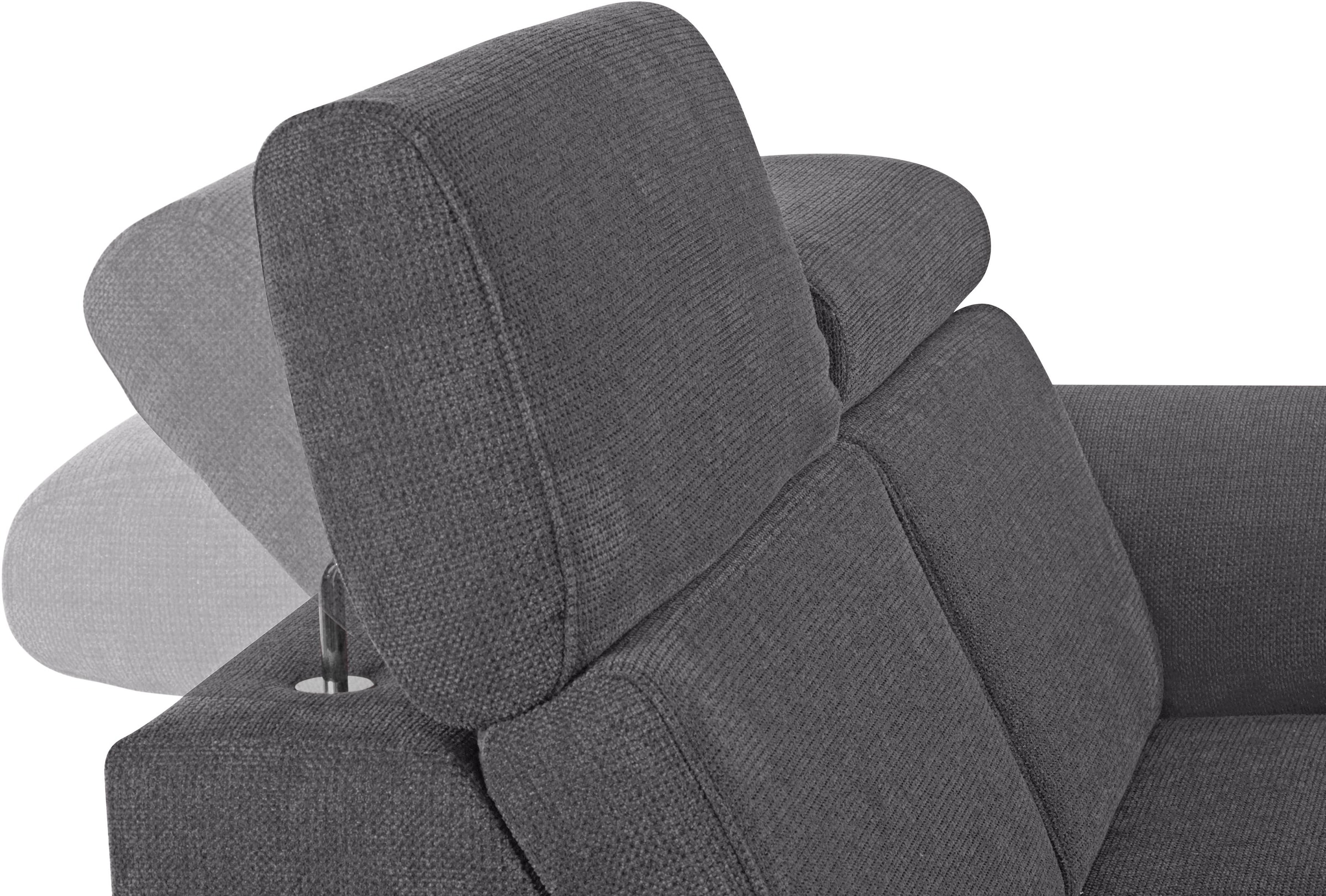 sit&more 2-Sitzer »Arngast«, inklusive Federkern und Kopfteilverstellung