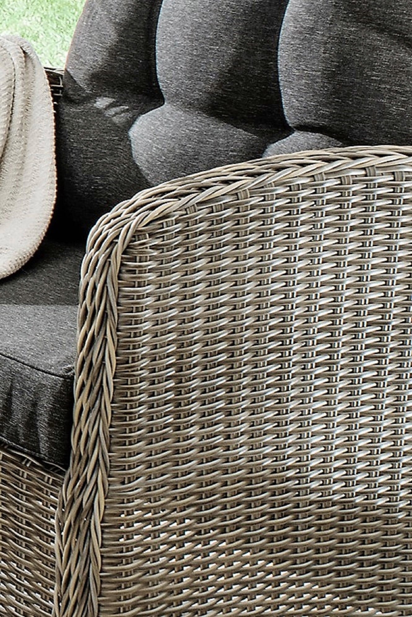 Destiny Loungesessel »MERANO«, Aluminium, Polyrattan, inkl. Auflagen