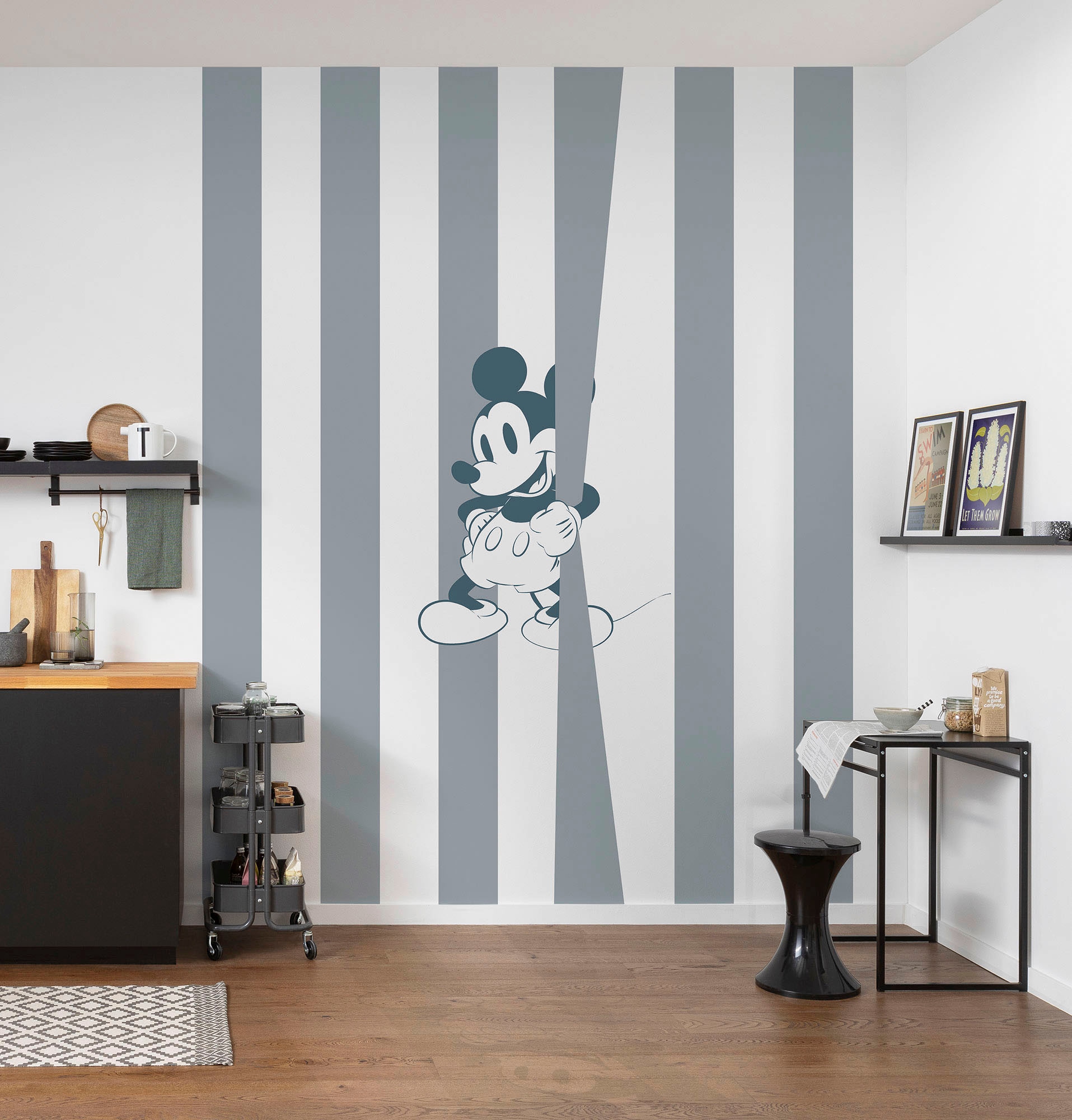 Komar Vliestapete »Mickey Offbeat«, 200x250 cm (Breite x Höhe), Vliestapete, 100 cm Bahnbreite