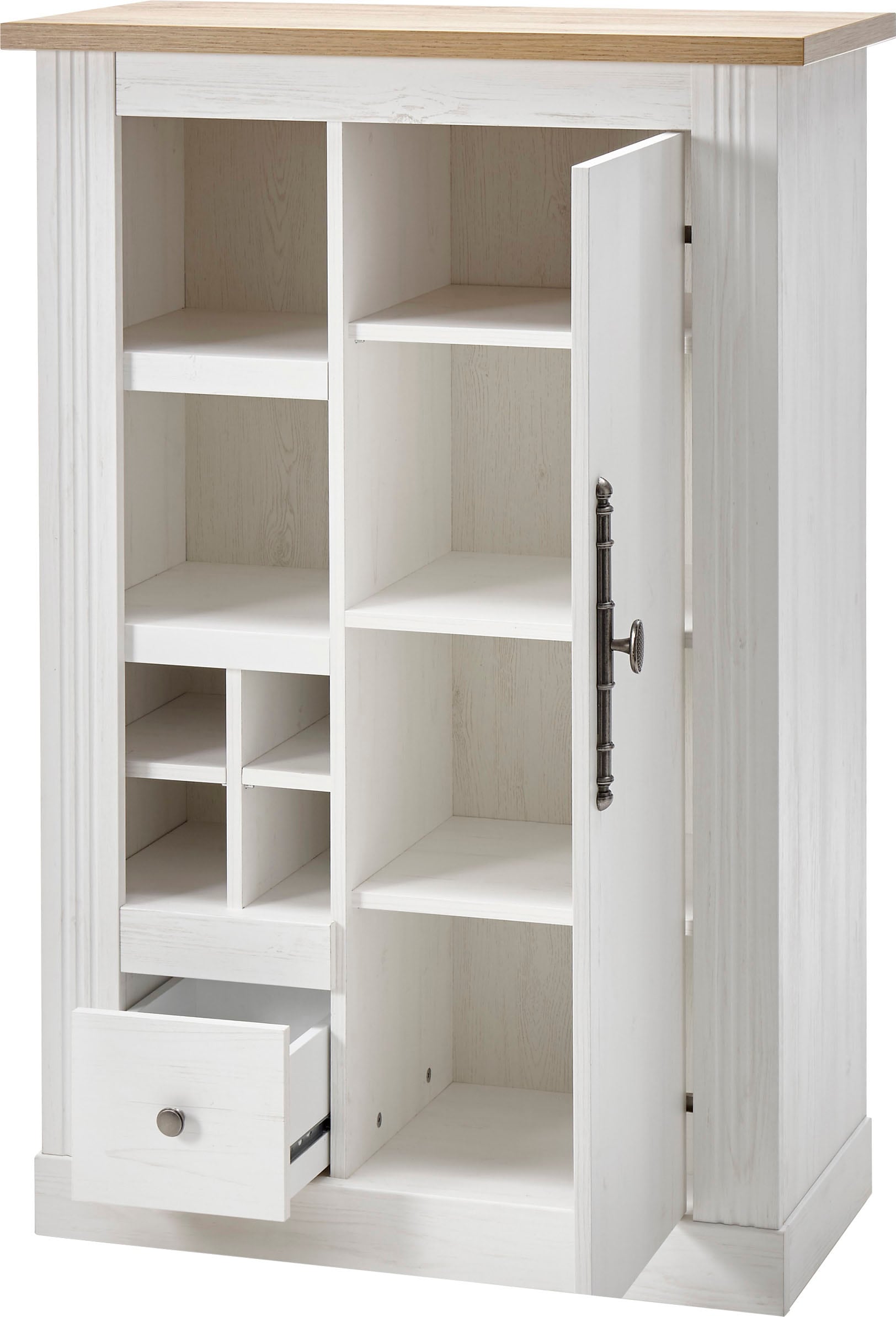 Home affaire Kommode »Westminster TOPSELLER!«, (Höhe ca. 122cm), Schrank mit praktisch viel Stauraum