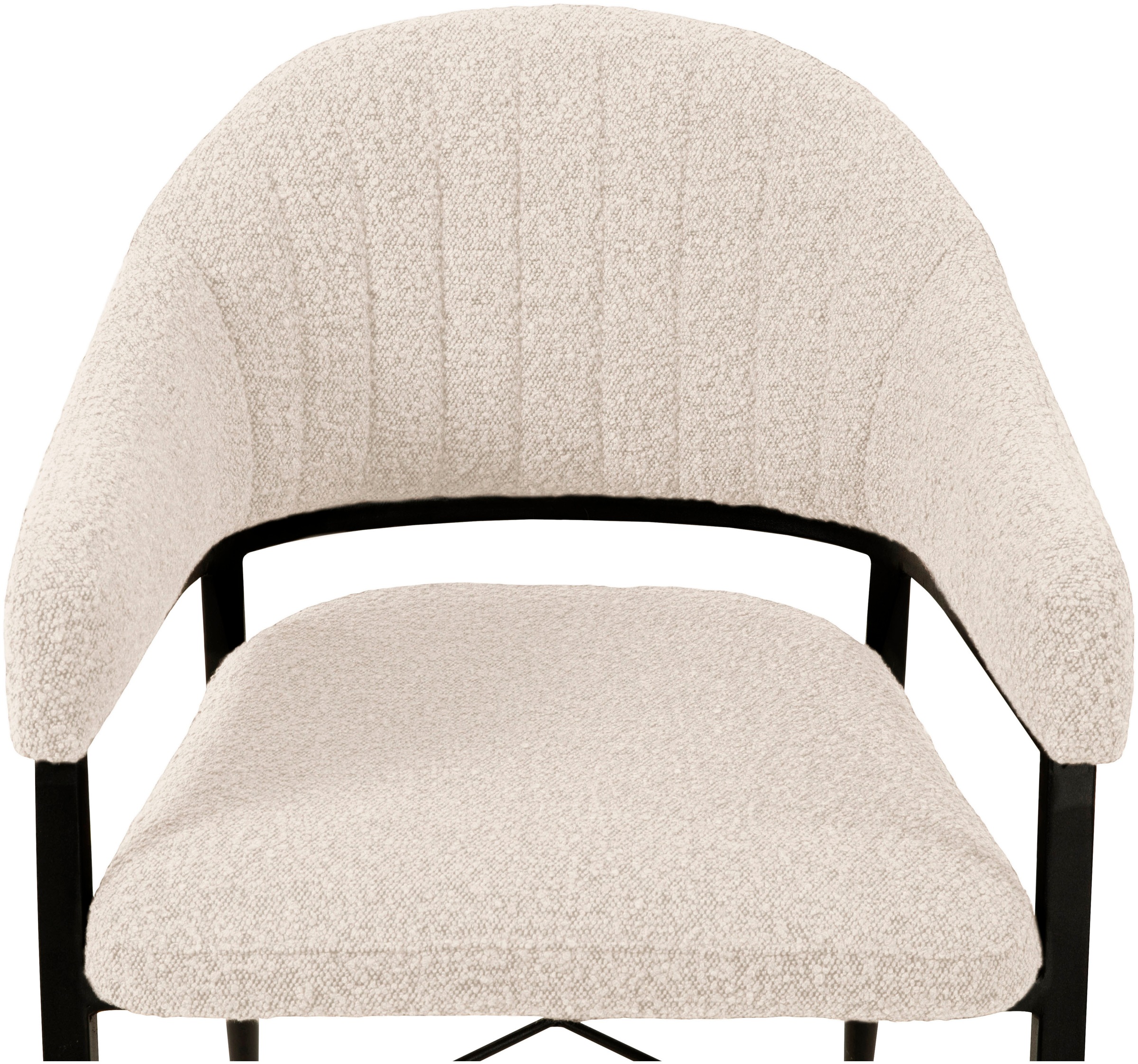 OMG Design Armlehnstuhl »Roma«, (Set), 2 St., Stoff, bequemer Esszimmerstuhl, Polsterstuhl mit Bouclé Bezug