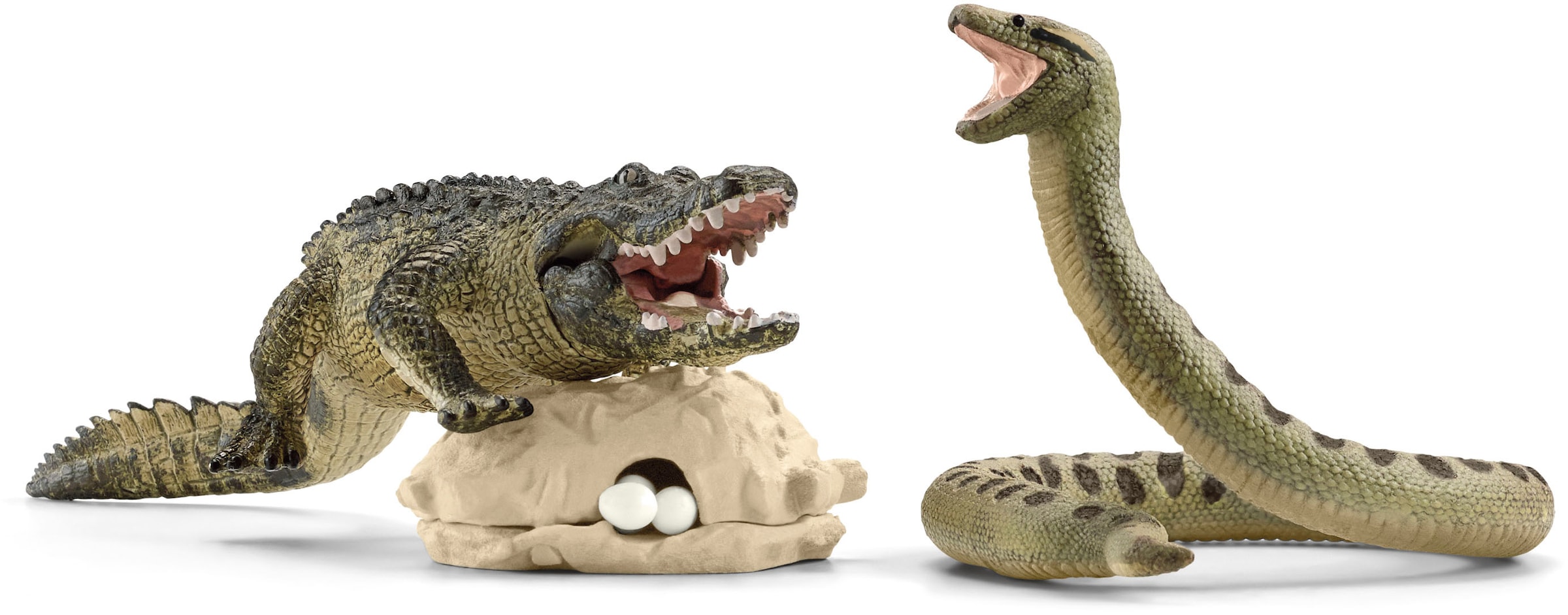 Schleich® Spielfigur »WILD LIFE, Gefahr im Sumpf (42559)«