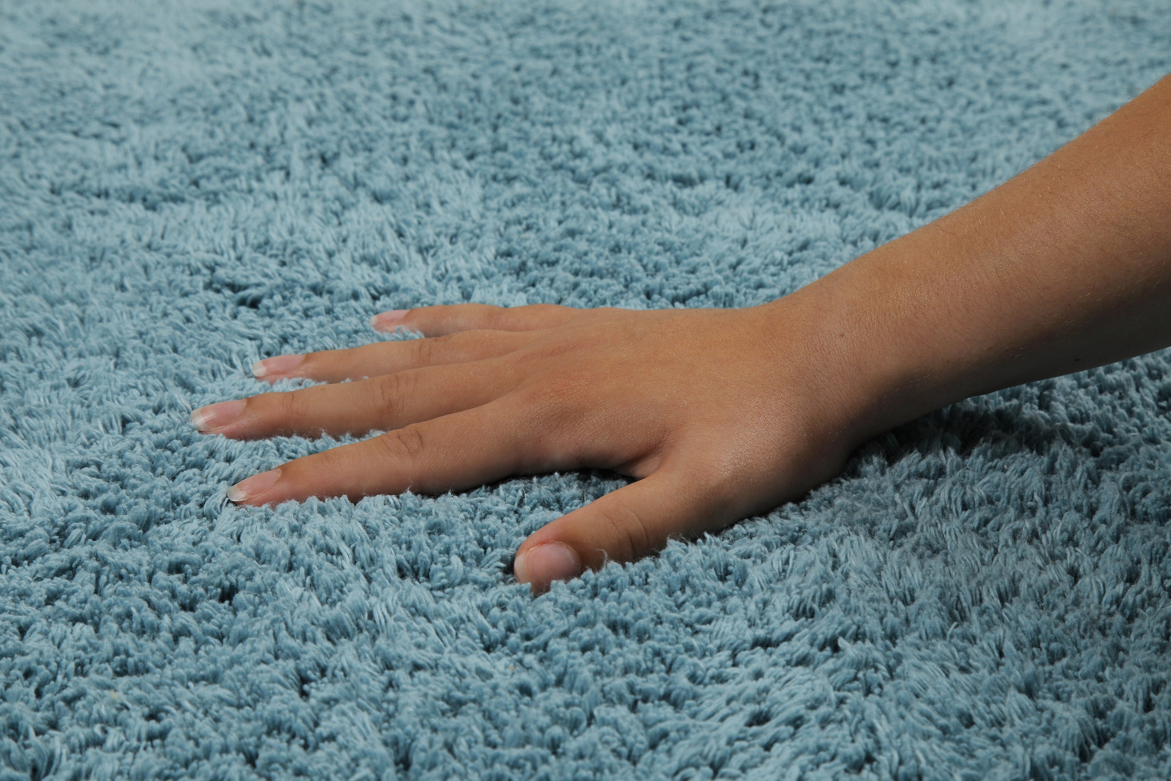 my home Badematte »Kian«, fußbodenheizungsgeeignet, Badvorleger, Badteppich aus 100%Baumwolle, weich, waschbar, saugfähig