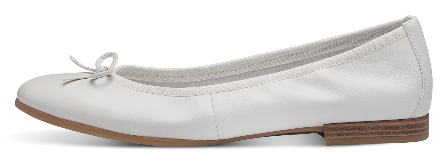 Tamaris Ballerina, Flats, Slipper, Businessschuh mit dekorativer Schleife
