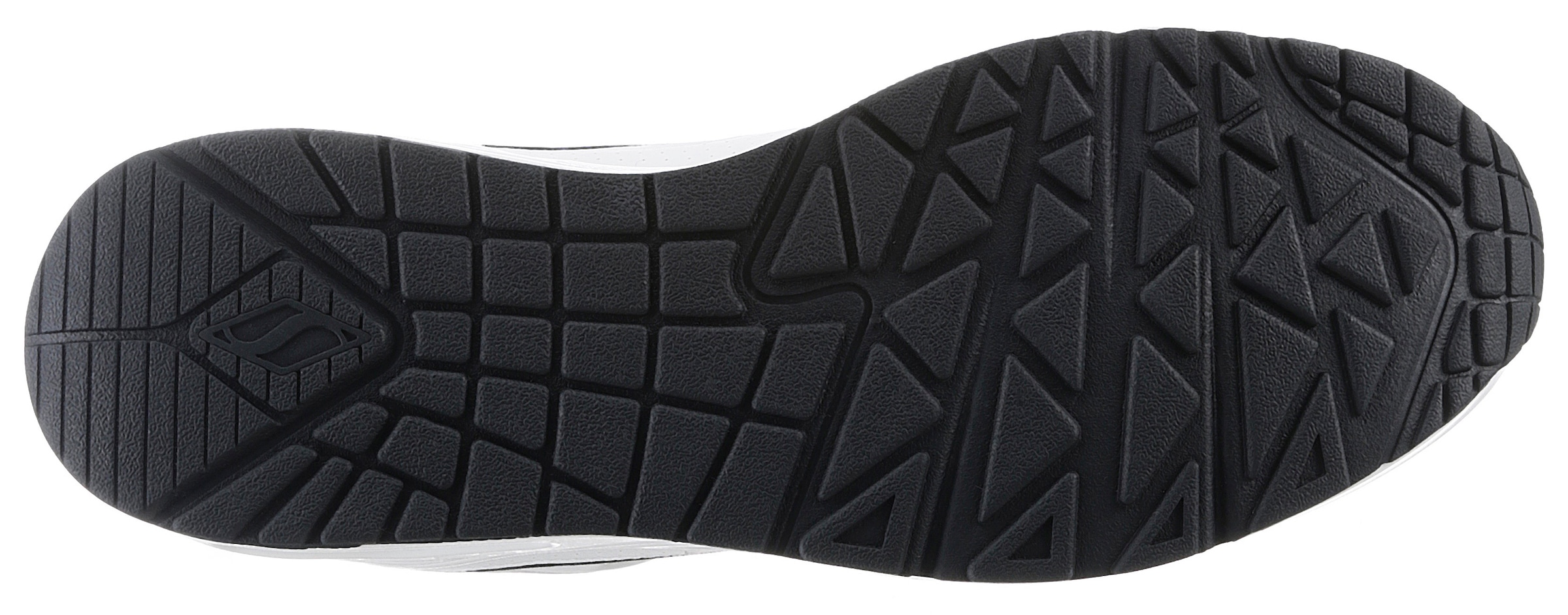 Skechers Sneaker »UNO-RETRO ONE«, Retro Sneaker, Schnürschuh mit Skech-Air Luftkissensohle